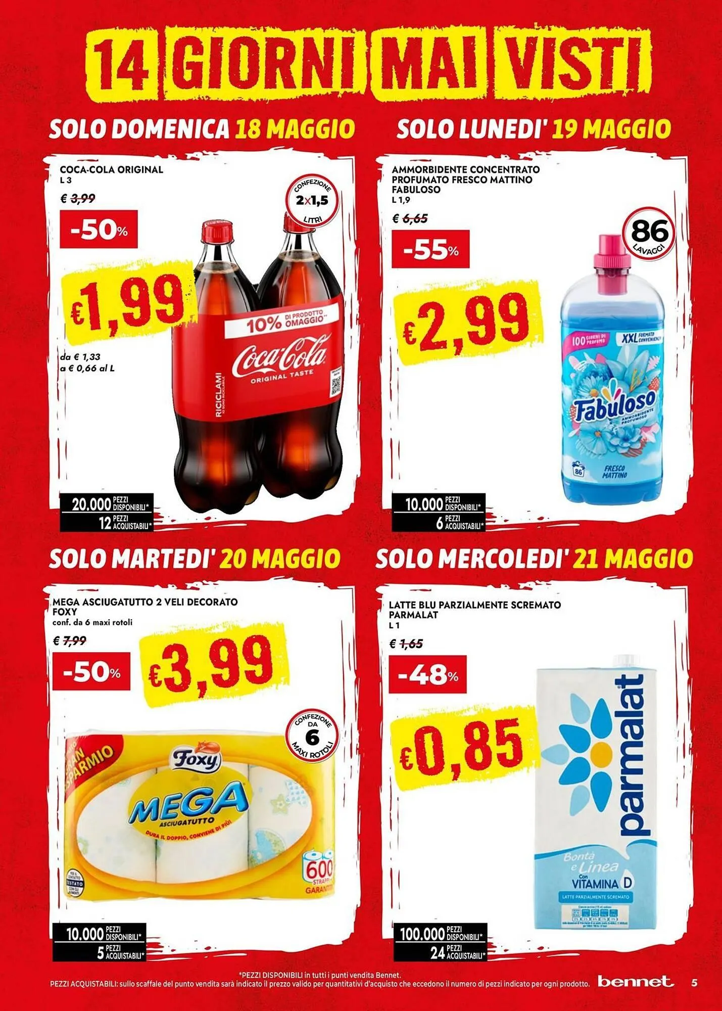 Volantino Bennet da 8 maggio a 21 maggio di 2025 - Pagina del volantino 5