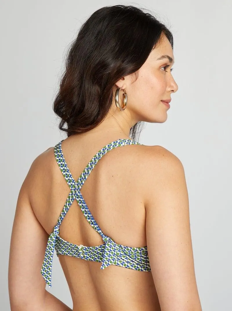 Reggiseno bikini D&E - BIANCO