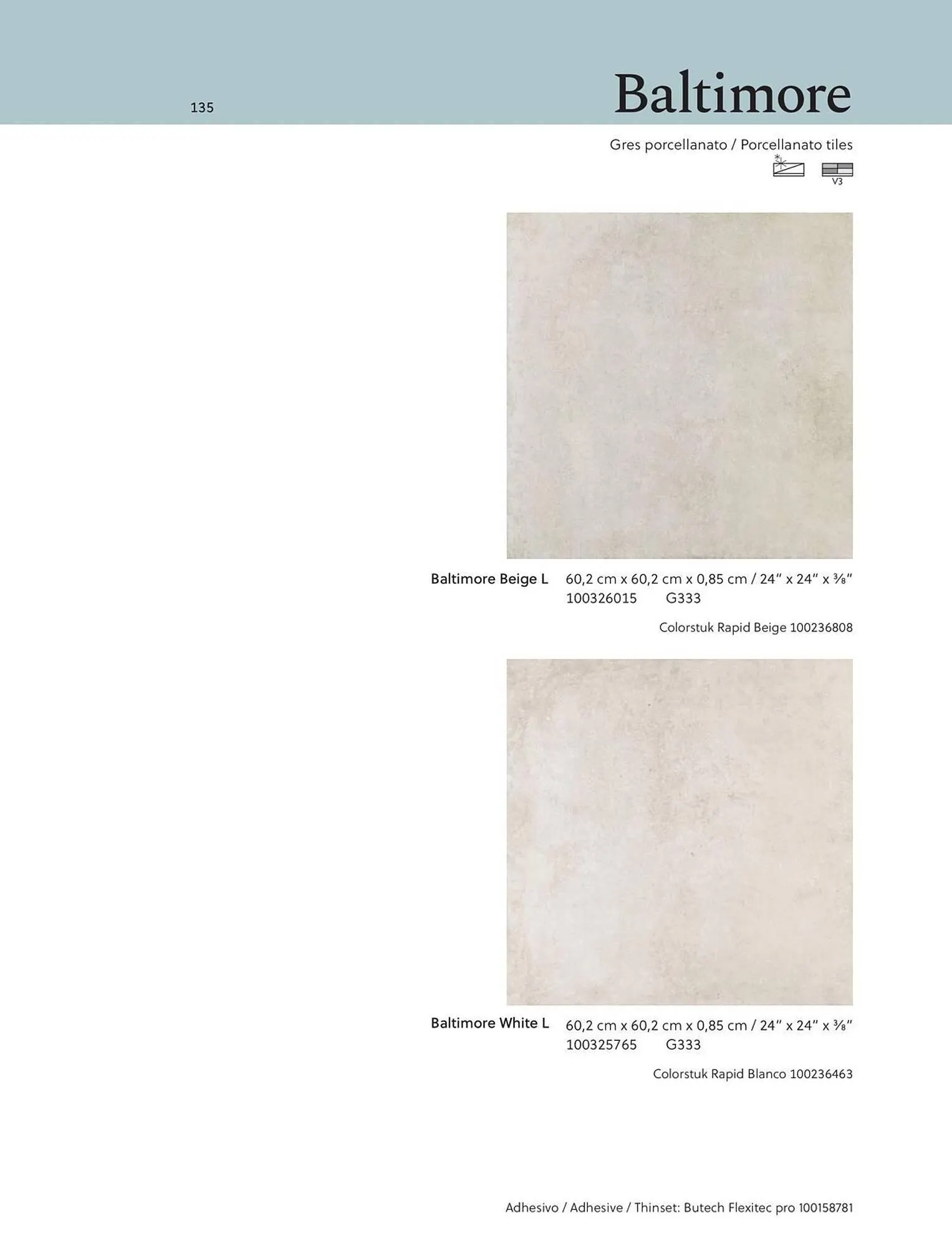 Catalogue Porcelanosa du 27 juin au 31 décembre 2025 - Catalogue page 135