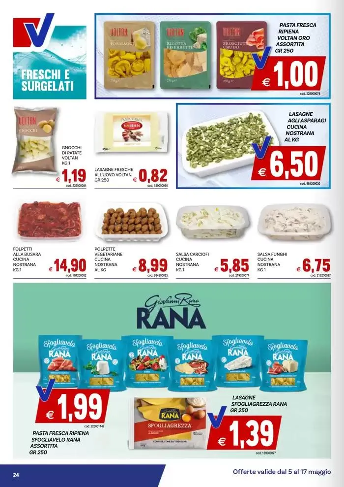 Guida alle offerte da 5 maggio a 17 maggio di 2025 - Pagina del volantino 24