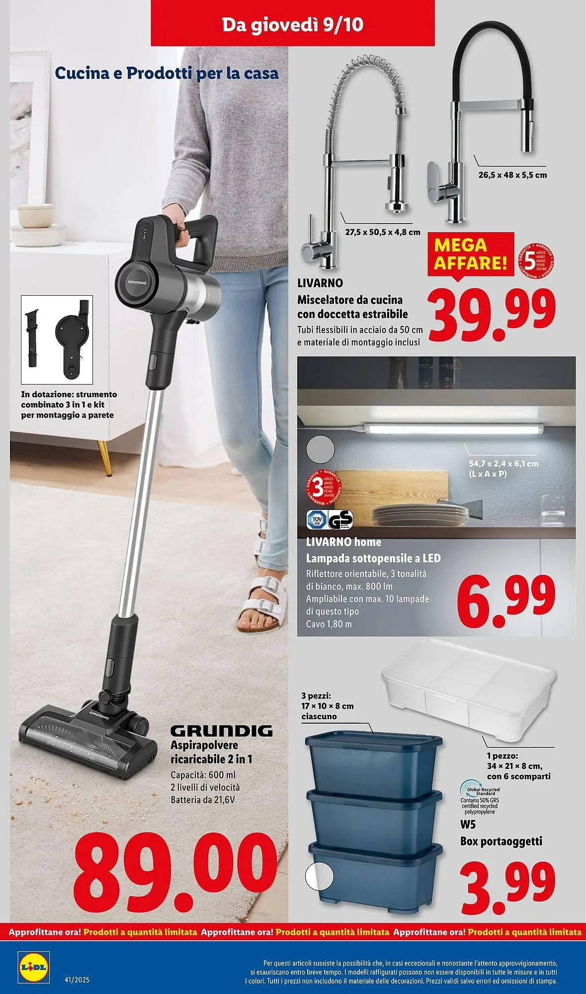 Volantino Lidl da 6 ottobre a 12 ottobre di 2025 - Pagina del volantino 48