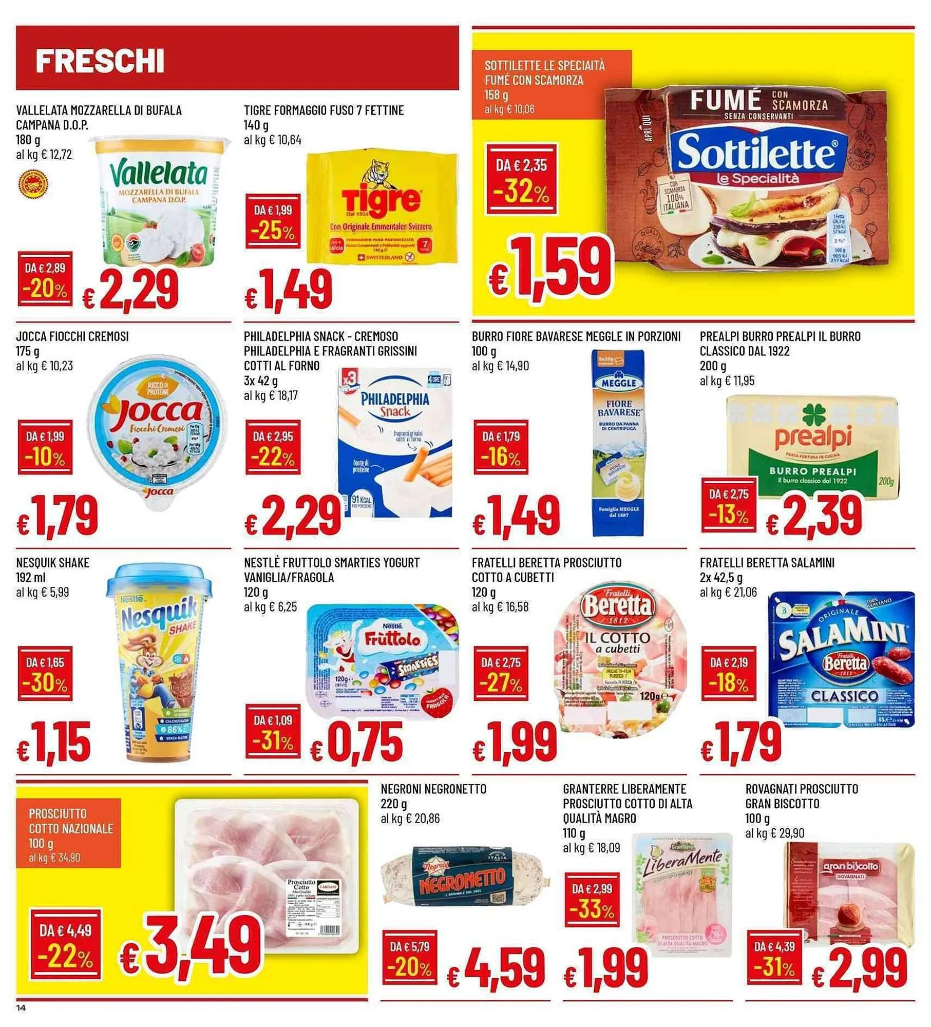 Volantino Galassia da 12 marzo a 25 marzo di 2026 - Pagina del volantino 14