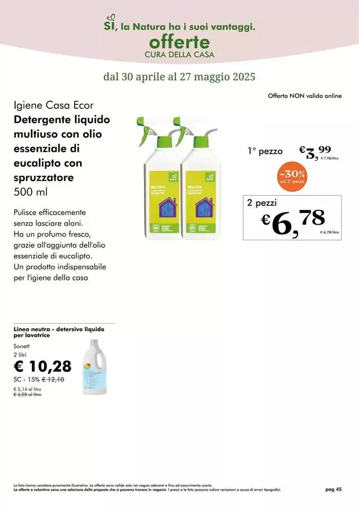 Una dispensa essenziale per l'arrivo dell'estate da 1 maggio a 31 maggio di 2025 - Pagina del volantino 45