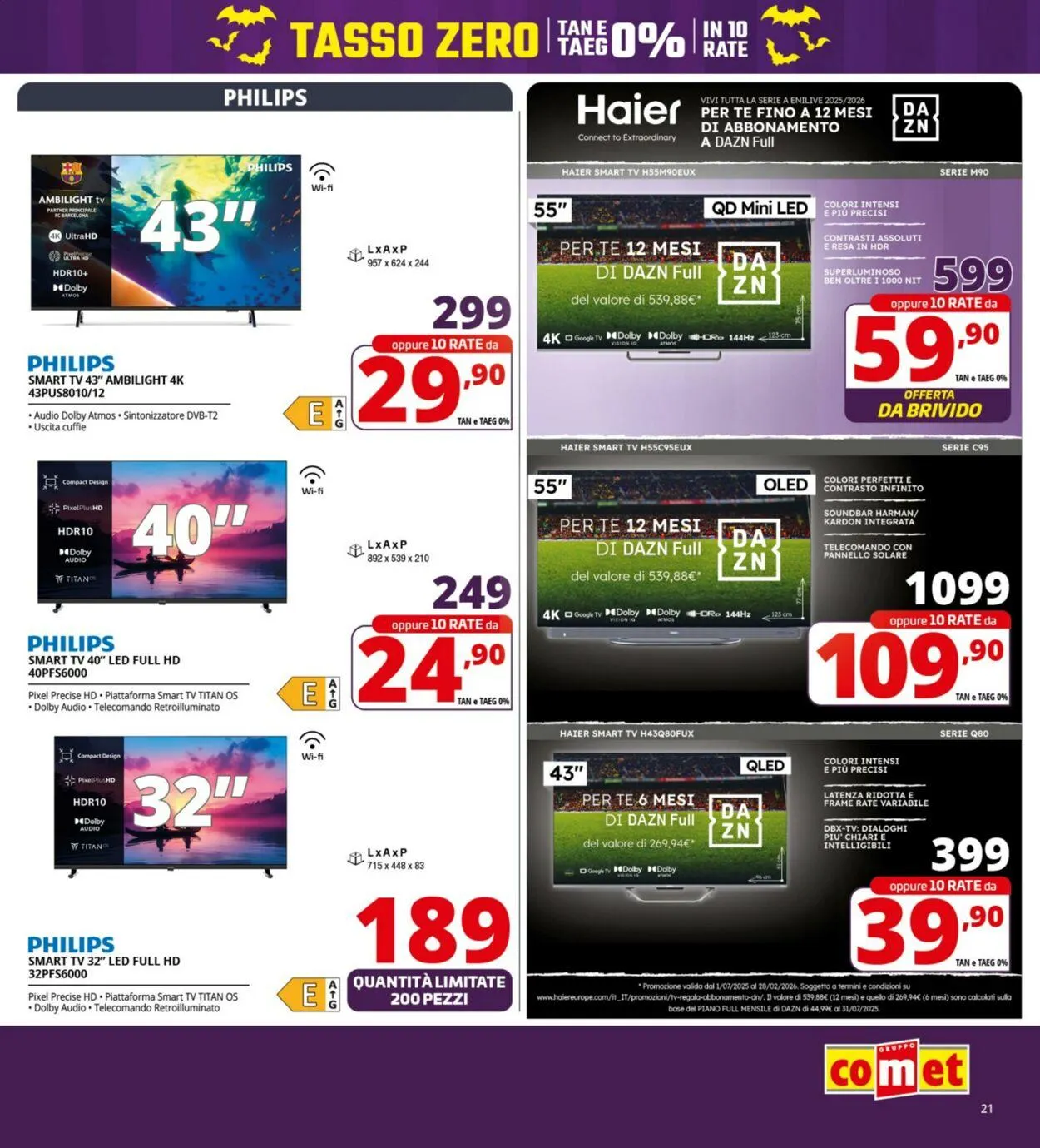 Comet Volantino attuale da 24 ottobre a 30 ottobre di 2025 - Pagina del volantino 21