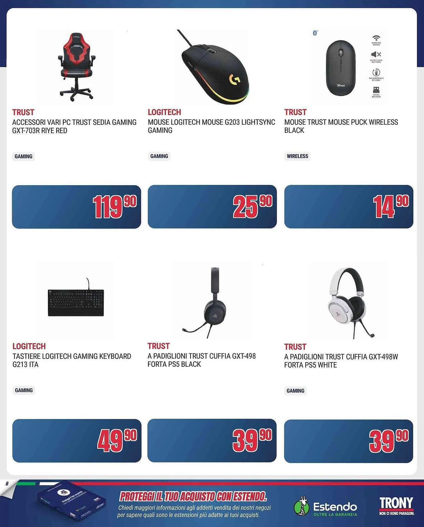 Volantino Trony da 21 agosto a 10 settembre di 2025 - Pagina del volantino 39