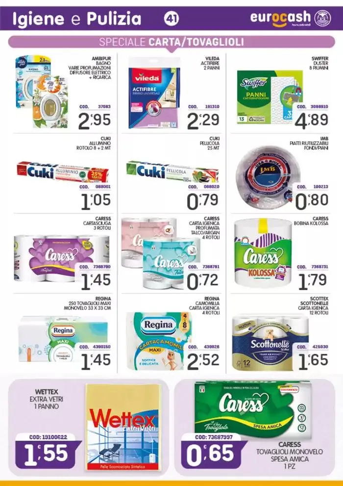 Offerte valide 2 al 19 gennaio  da 3 gennaio a 19 gennaio di 2025 - Pagina del volantino 41