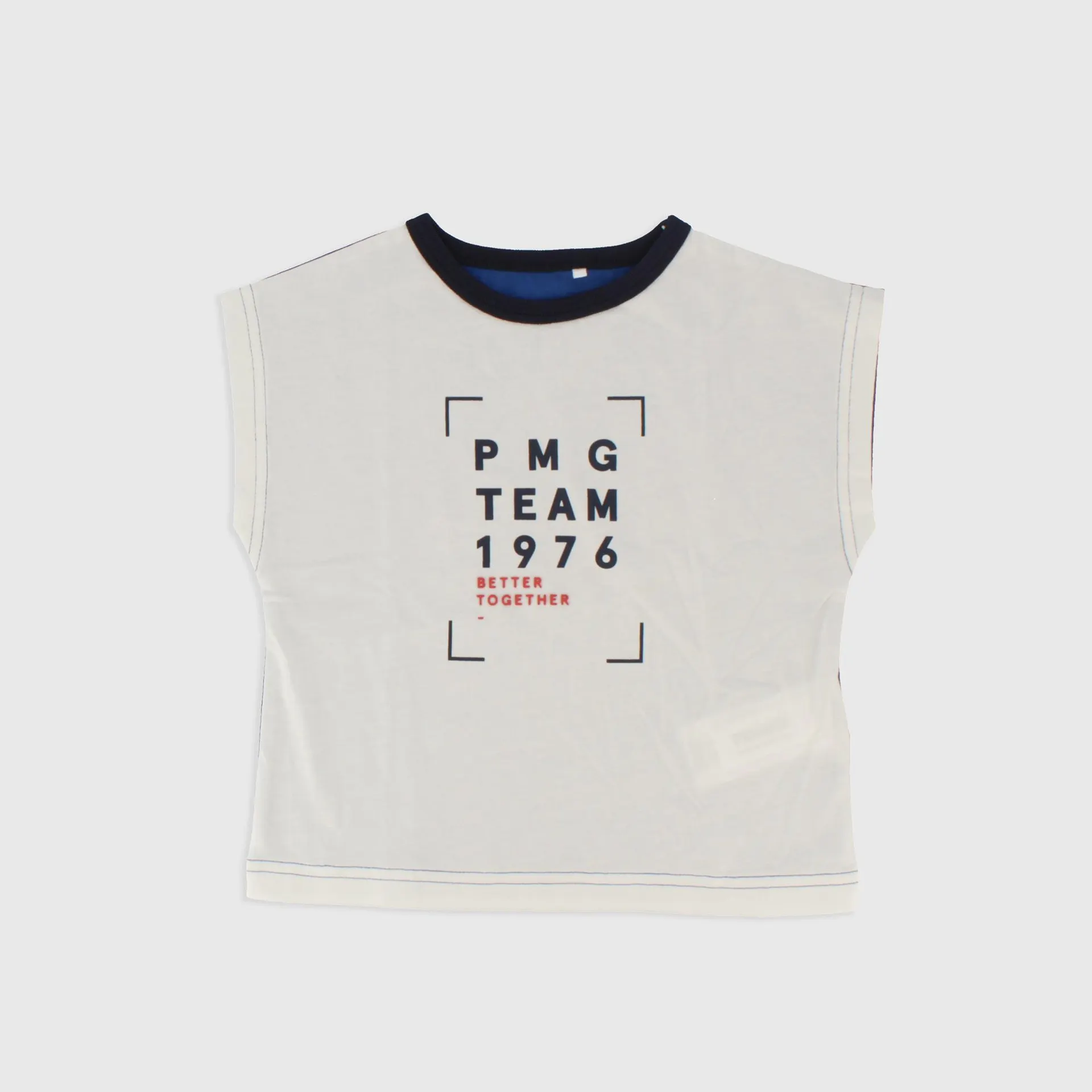 Canotta in jersey da Bambino, BIANCO