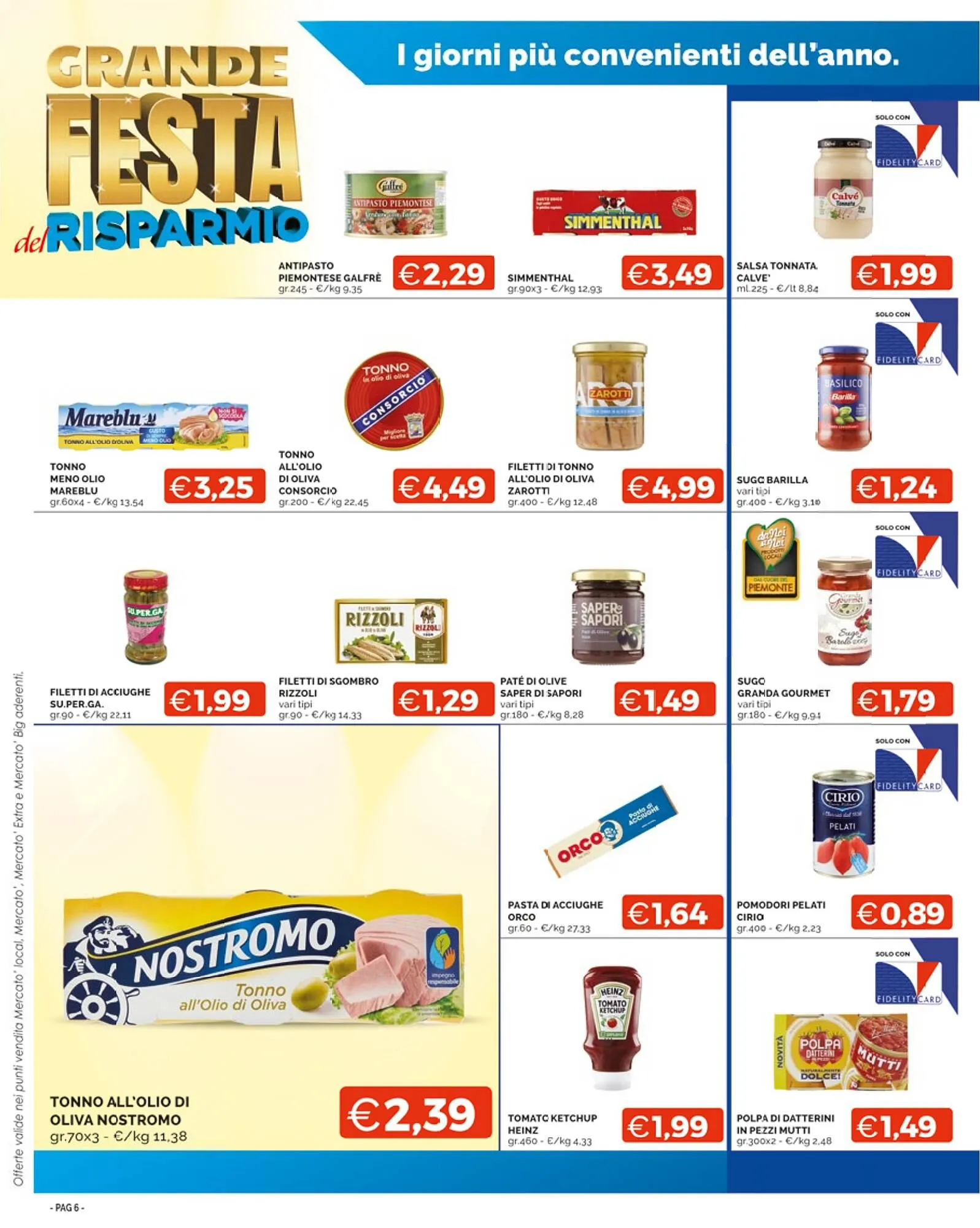 Volantino Mercatò Extra da 29 febbraio a 10 marzo di 2024 - Pagina del volantino 6