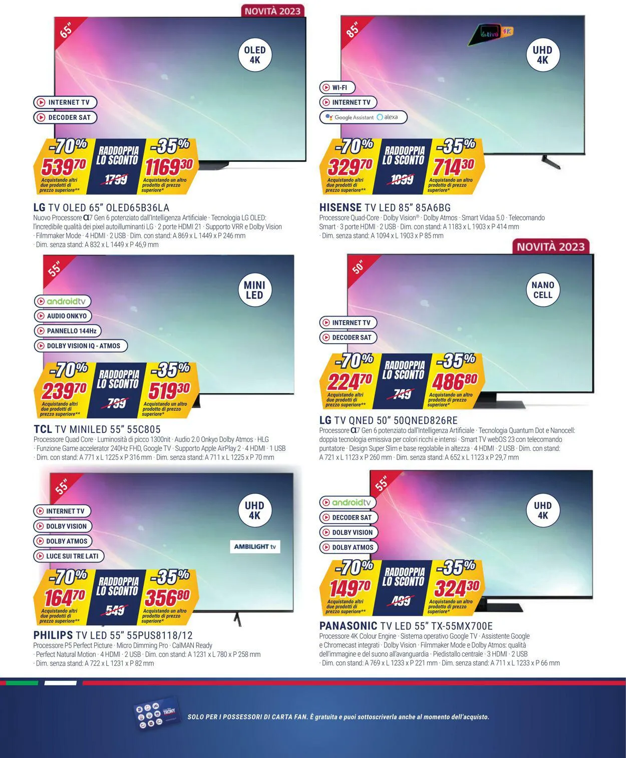 Trony - Roma Volantino attuale da 28 settembre a 18 ottobre di 2023 - Pagina del volantino 8