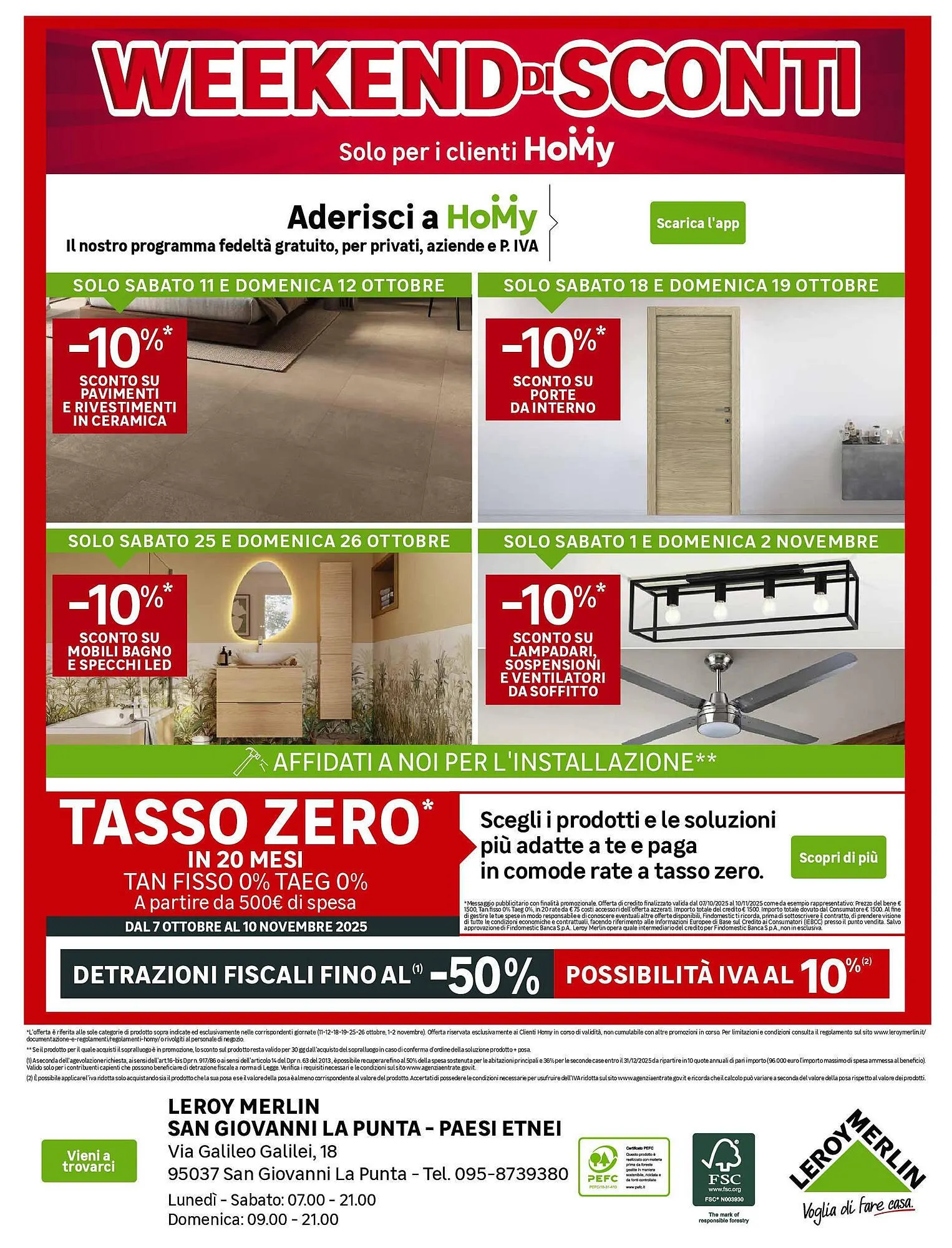 volantino Leroy Merlin da 30 settembre a 10 novembre di 2025 - Pagina del volantino 24