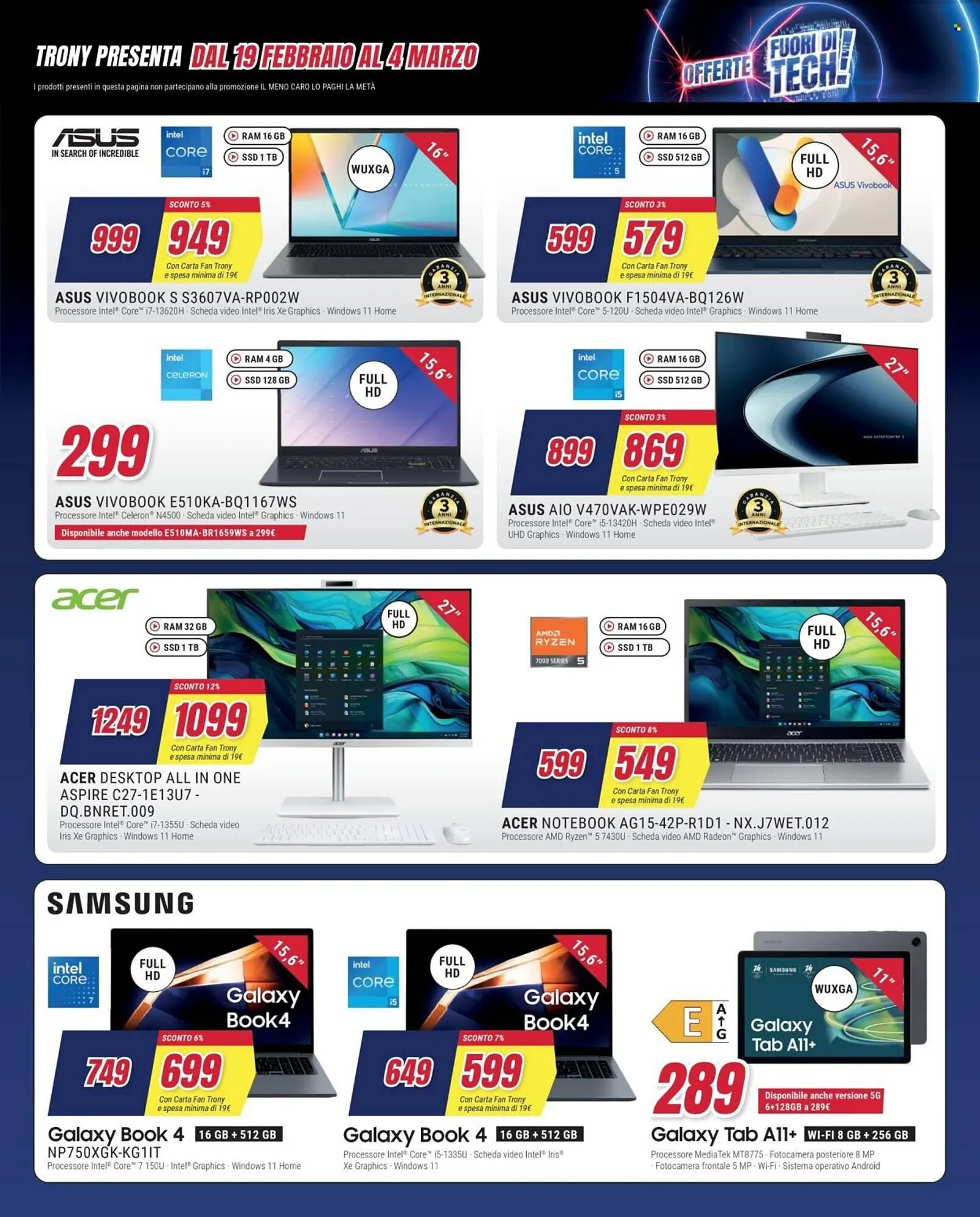 Volantino Trony da 19 febbraio a 18 marzo di 2026 - Pagina del volantino 25