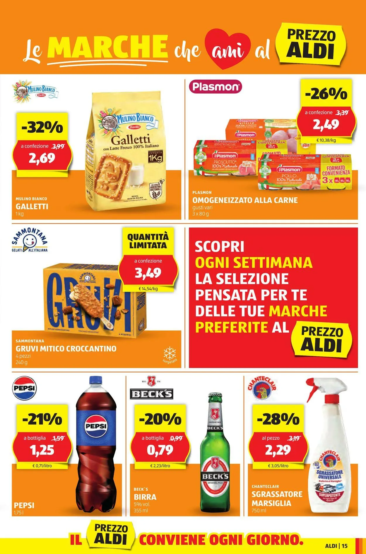 Aldi Volantino attuale da 4 agosto a 10 agosto di 2025 - Pagina del volantino 15