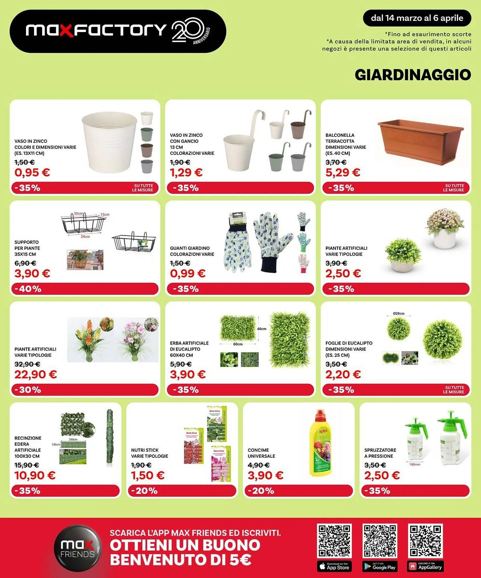 Volantino Max Factory da 14 marzo a 6 aprile di 2025 - Pagina del volantino 18