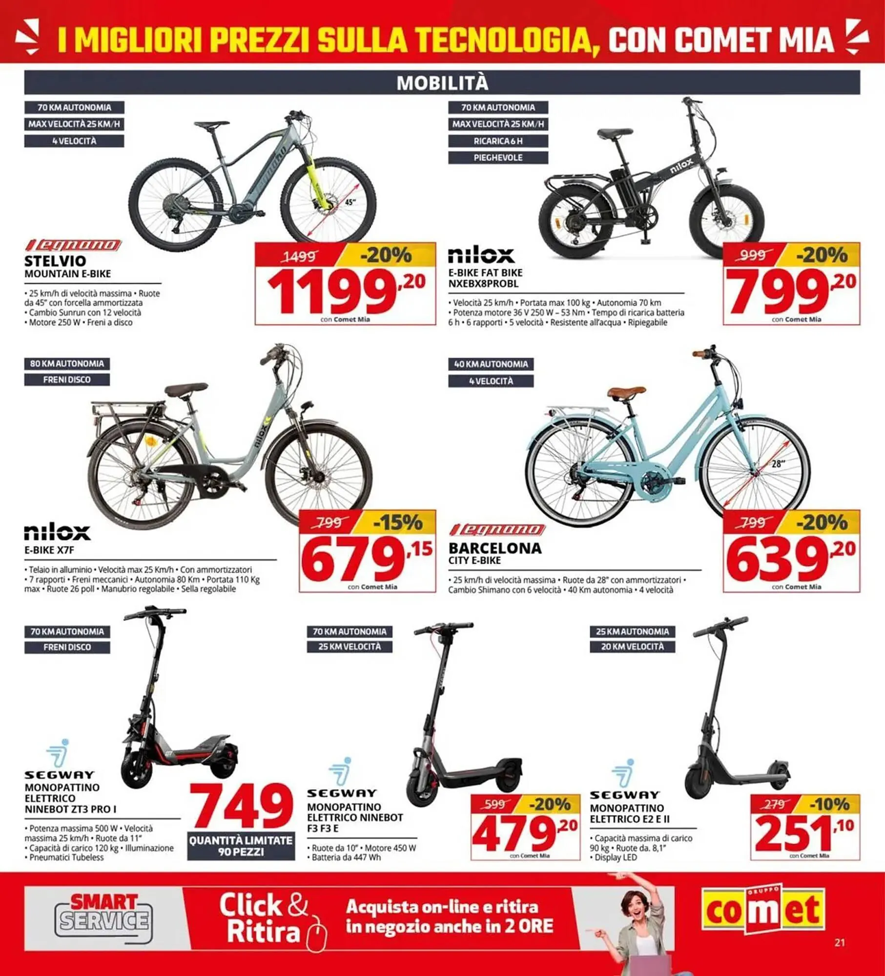 Volantino Comet da 19 marzo a 8 aprile di 2026 - Pagina del volantino 21