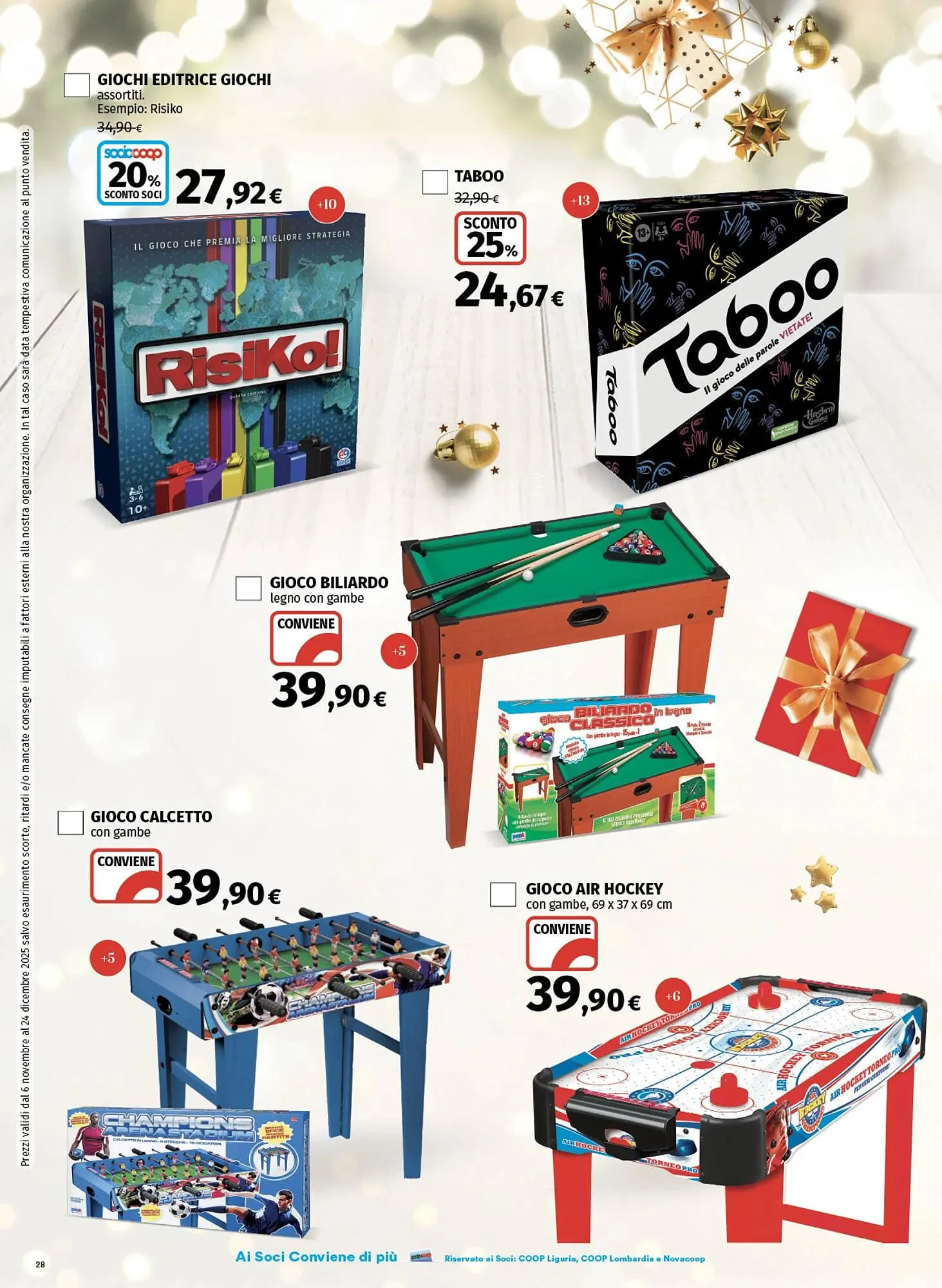 Volantino Ipercoop da 6 novembre a 24 dicembre di 2025 - Pagina del volantino 28