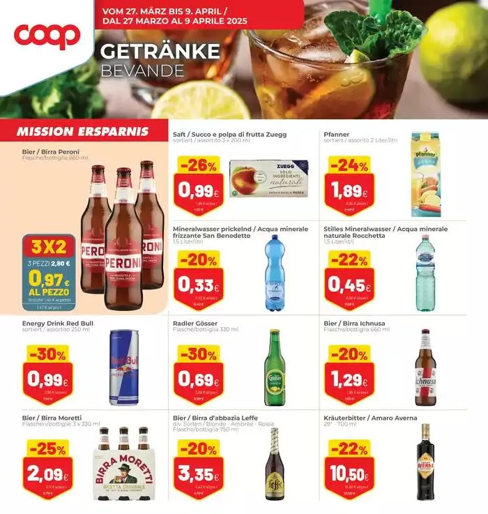Rabatte bis zu 40% da 27 marzo a 9 aprile di 2025 - Pagina del volantino 16