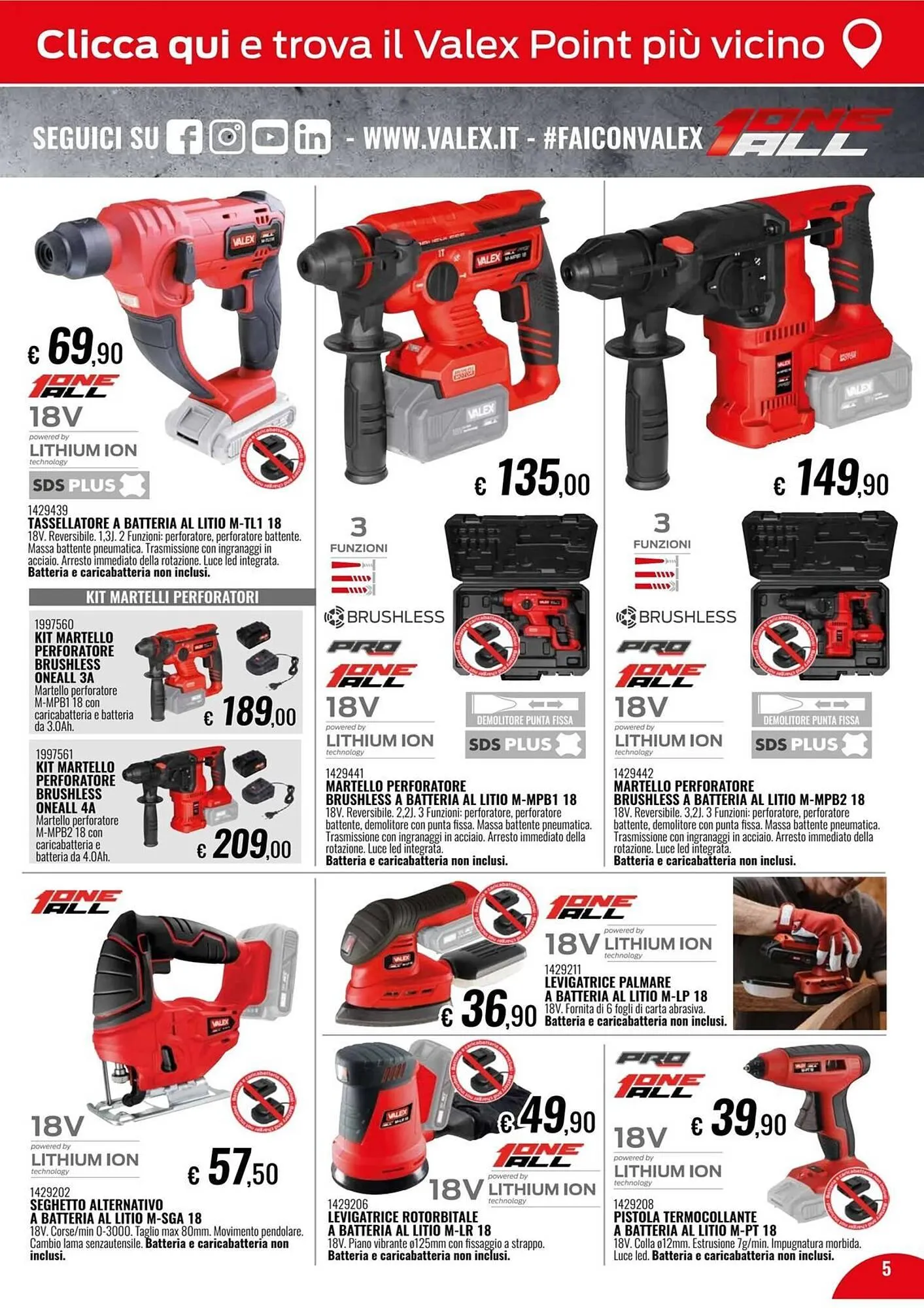 Volantino Valex da 13 gennaio a 22 marzo di 2026 - Pagina del volantino 5