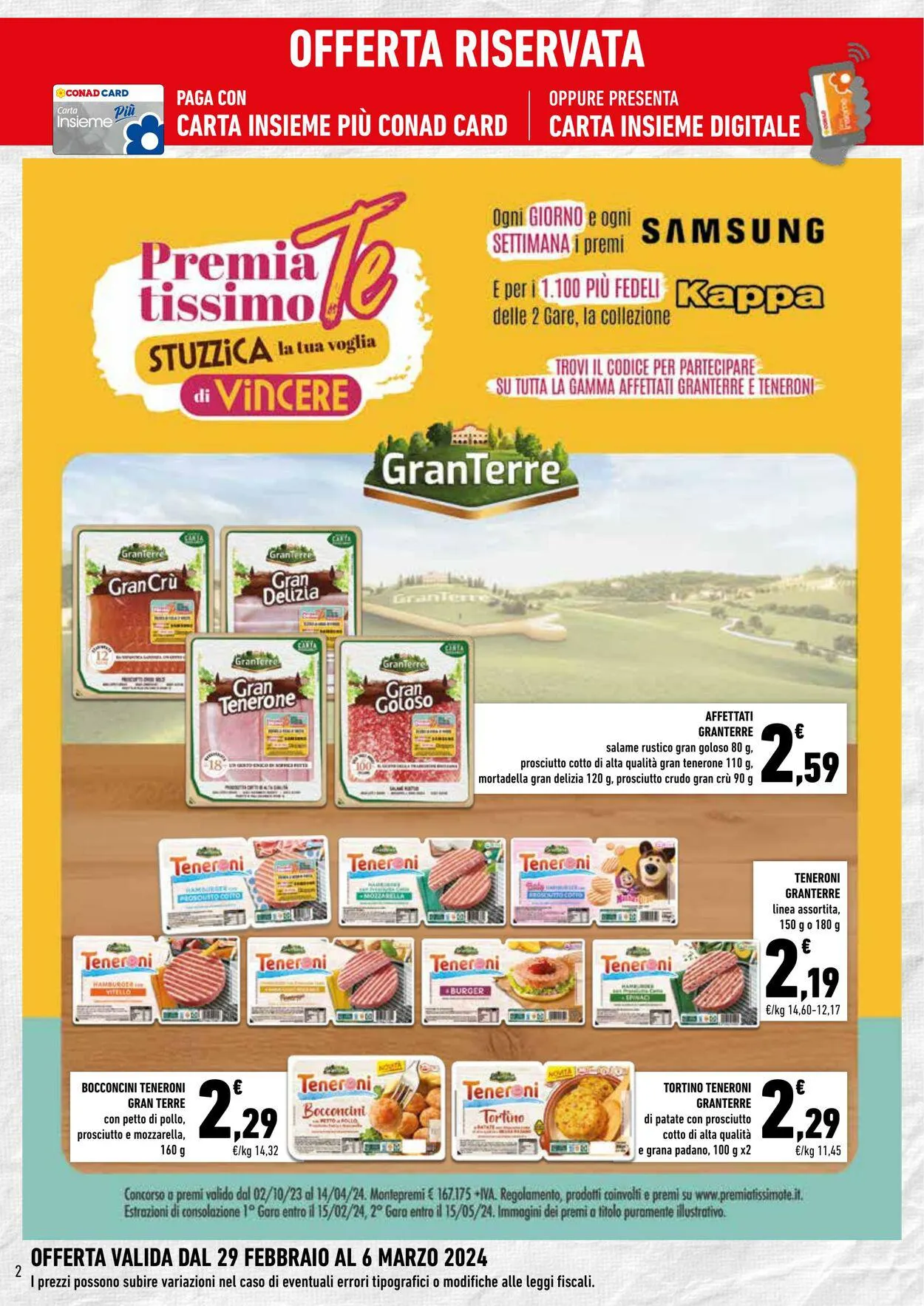 Conad - Spazio - Milano Volantino attuale da 29 febbraio a 6 marzo di 2024 - Pagina del volantino 2