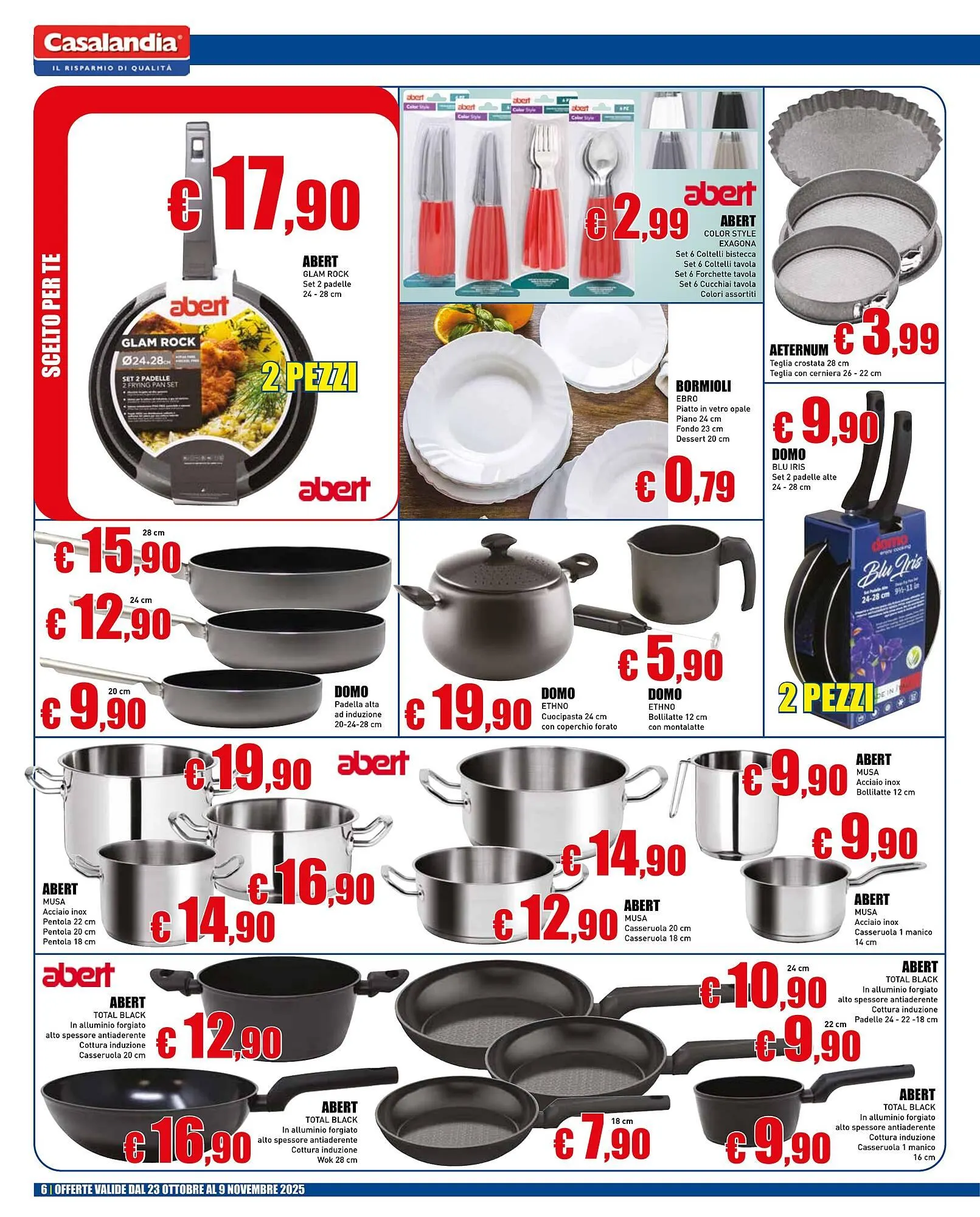 Volantino Casalandia da 23 ottobre a 9 novembre di 2025 - Pagina del volantino 6