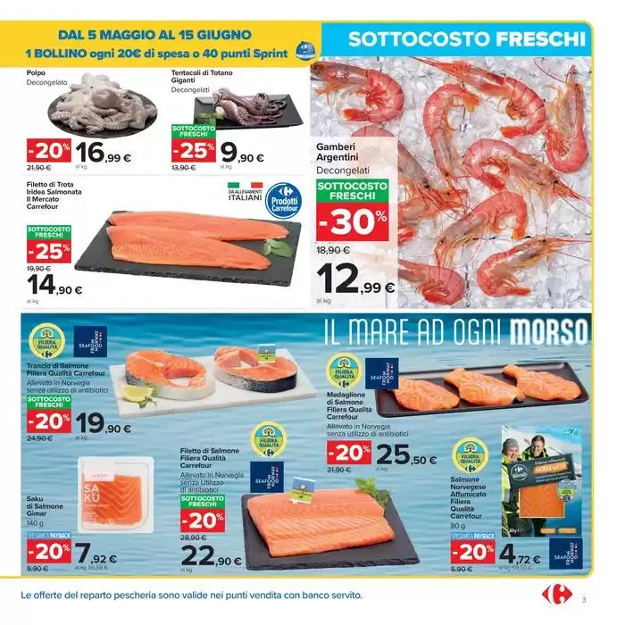 Sottocosto freschi da 16 maggio a 28 maggio di 2025 - Pagina del volantino 3