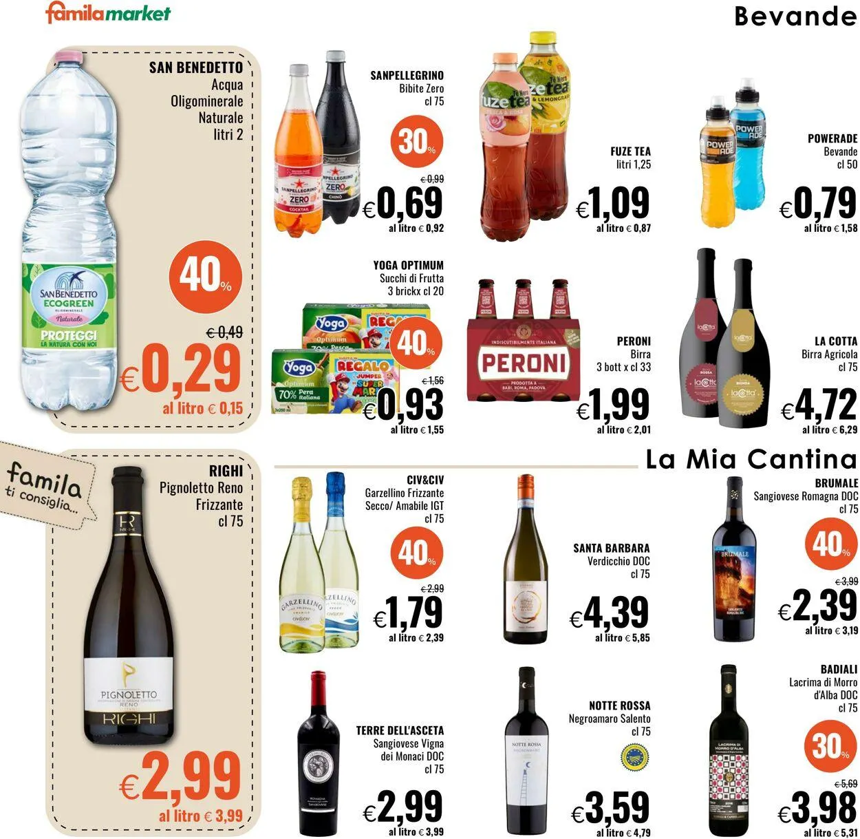 Famila Volantino attuale da 19 giugno a 2 luglio di 2025 - Pagina del volantino 14