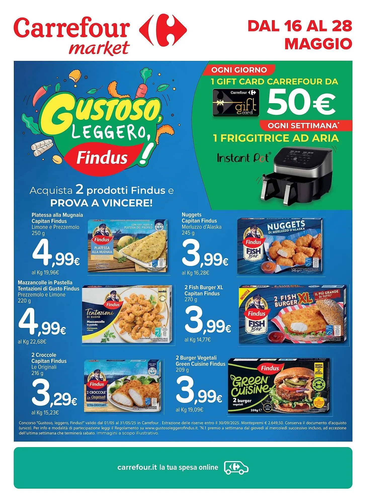 Volantino Carrefour Market da 16 maggio a 28 maggio di 2025 - Pagina del volantino 1