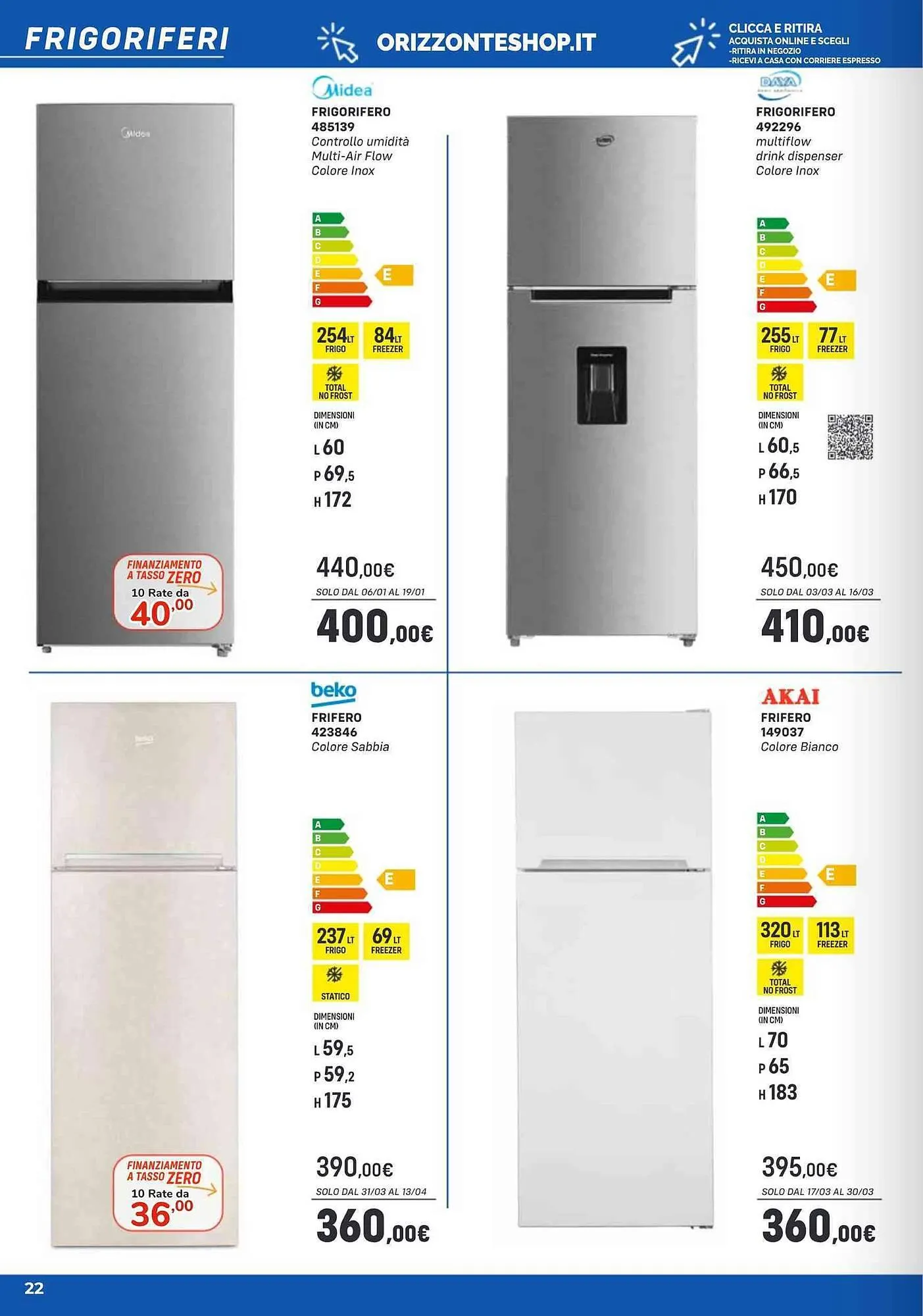 Volantino Orizzonte da 11 febbraio a 30 aprile di 2025 - Pagina del volantino 22