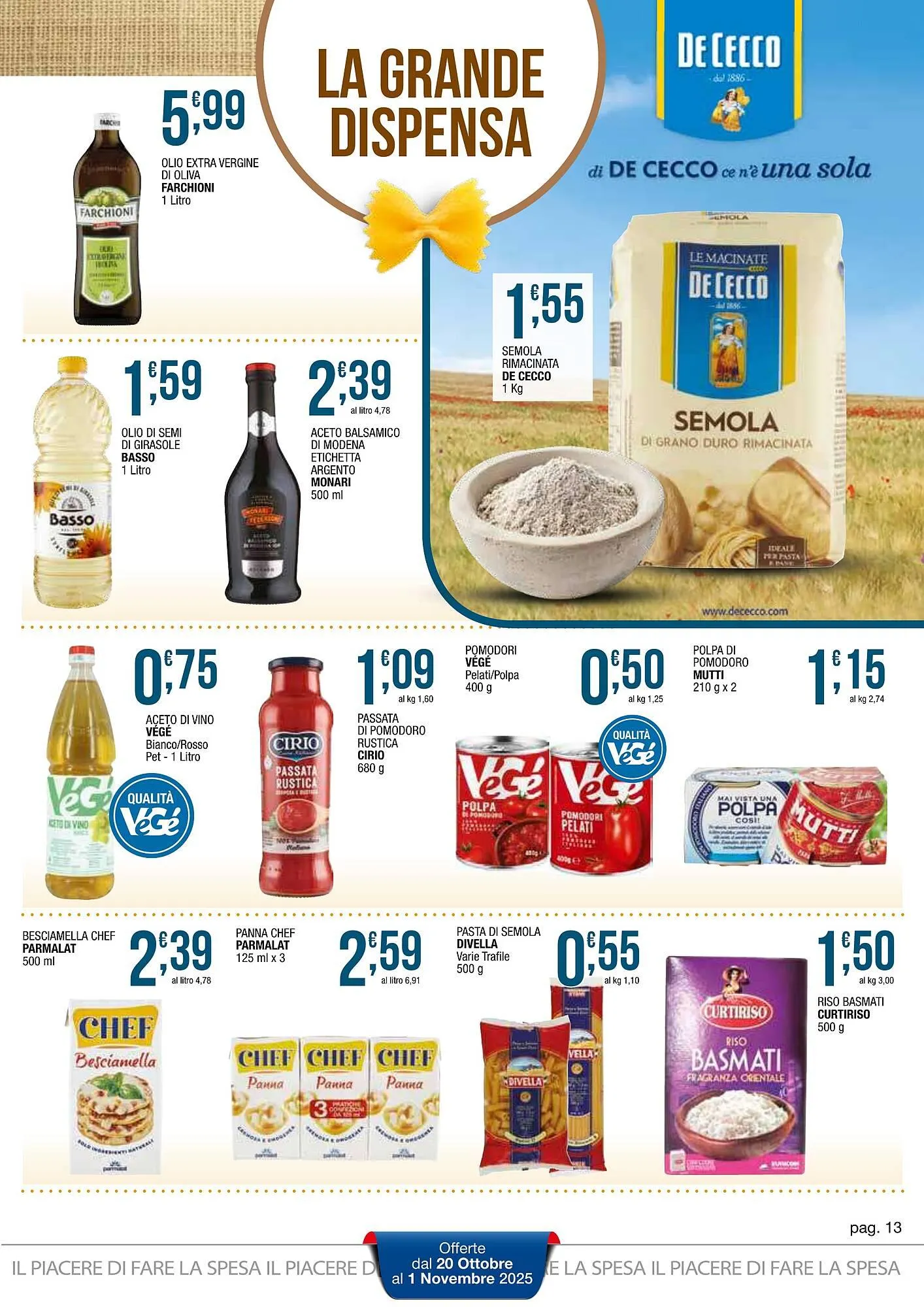 Volantino Maxi Sidis da 20 ottobre a 1 novembre di 2025 - Pagina del volantino 13