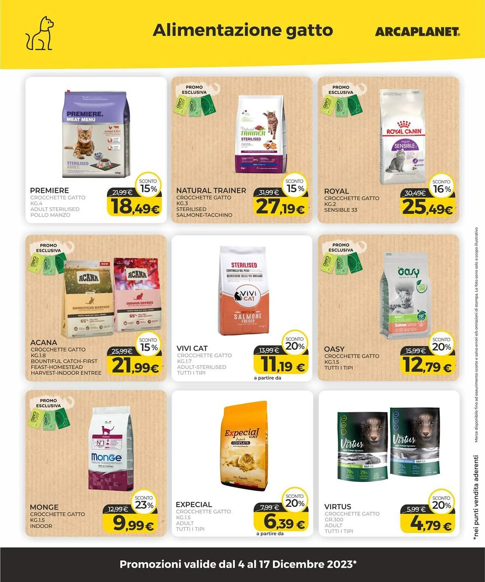 Volantino Arcaplanet da 4 dicembre a 17 dicembre di 2023 - Pagina del volantino 26