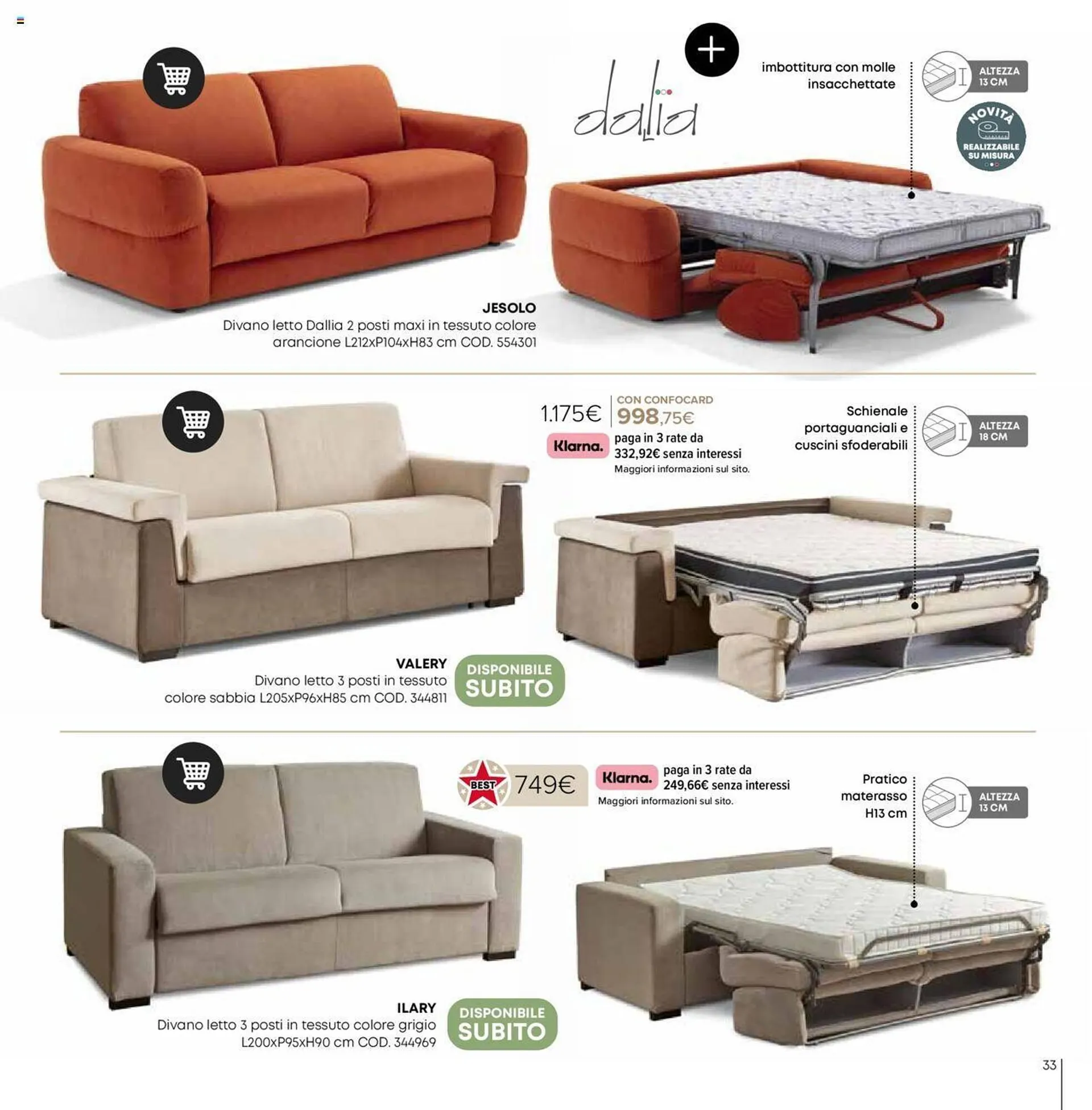 Volantino Conforama da 17 settembre a 17 febbraio di 2025 - Pagina del volantino 33