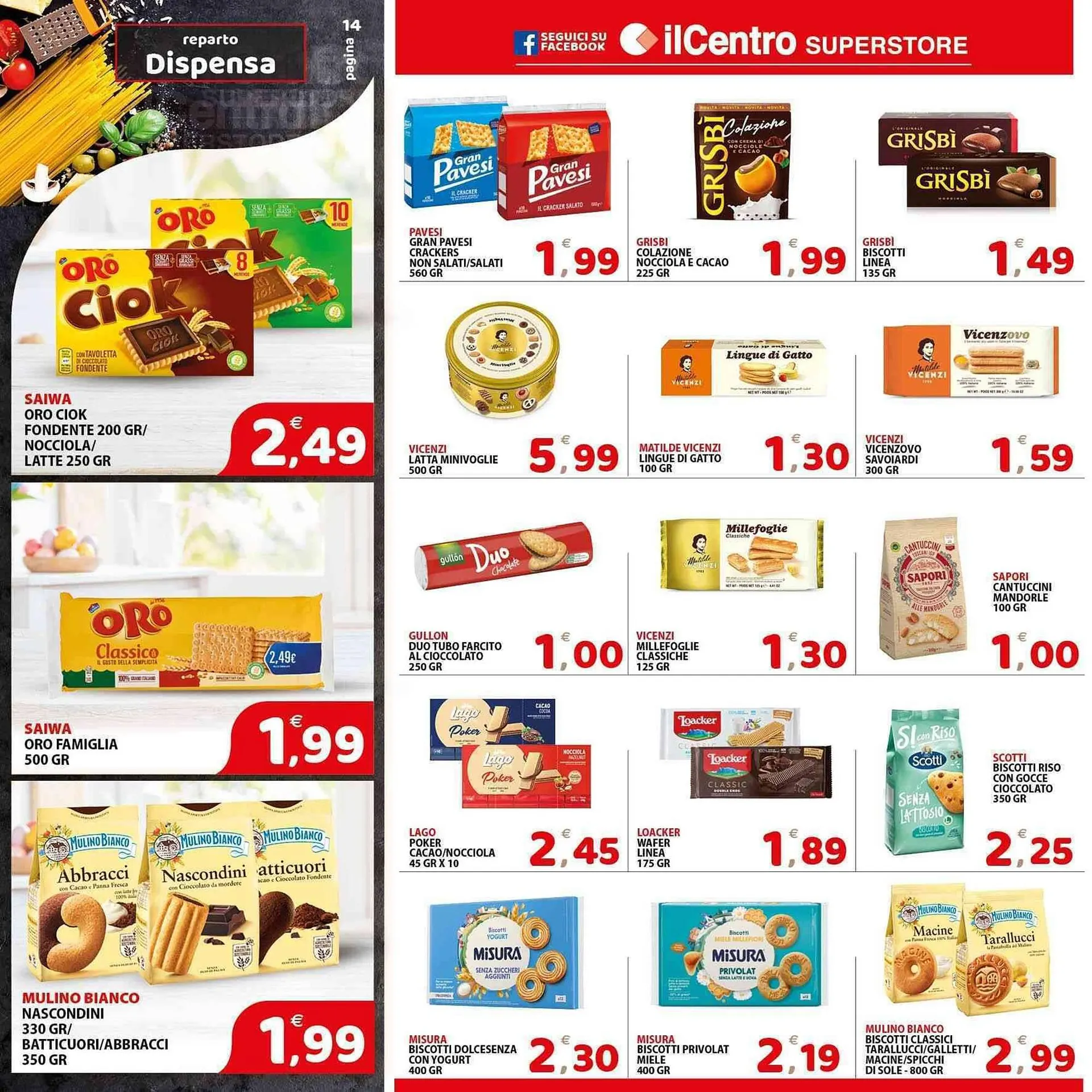 Volantino Il Centro Superstore da 17 marzo a 30 marzo di 2026 - Pagina del volantino 14
