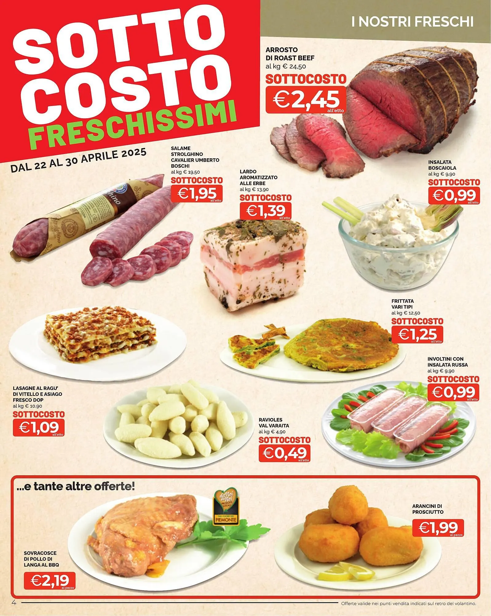 Volantino Mercatò Big da 22 aprile a 30 aprile di 2025 - Pagina del volantino 4