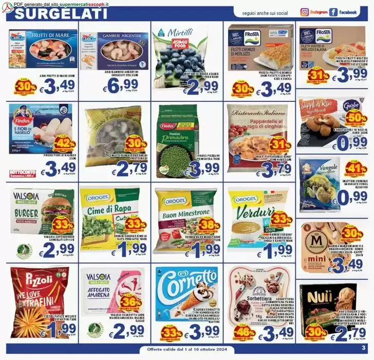 Sottocosto da 1 ottobre a 10 ottobre di 2024 - Pagina del volantino 3