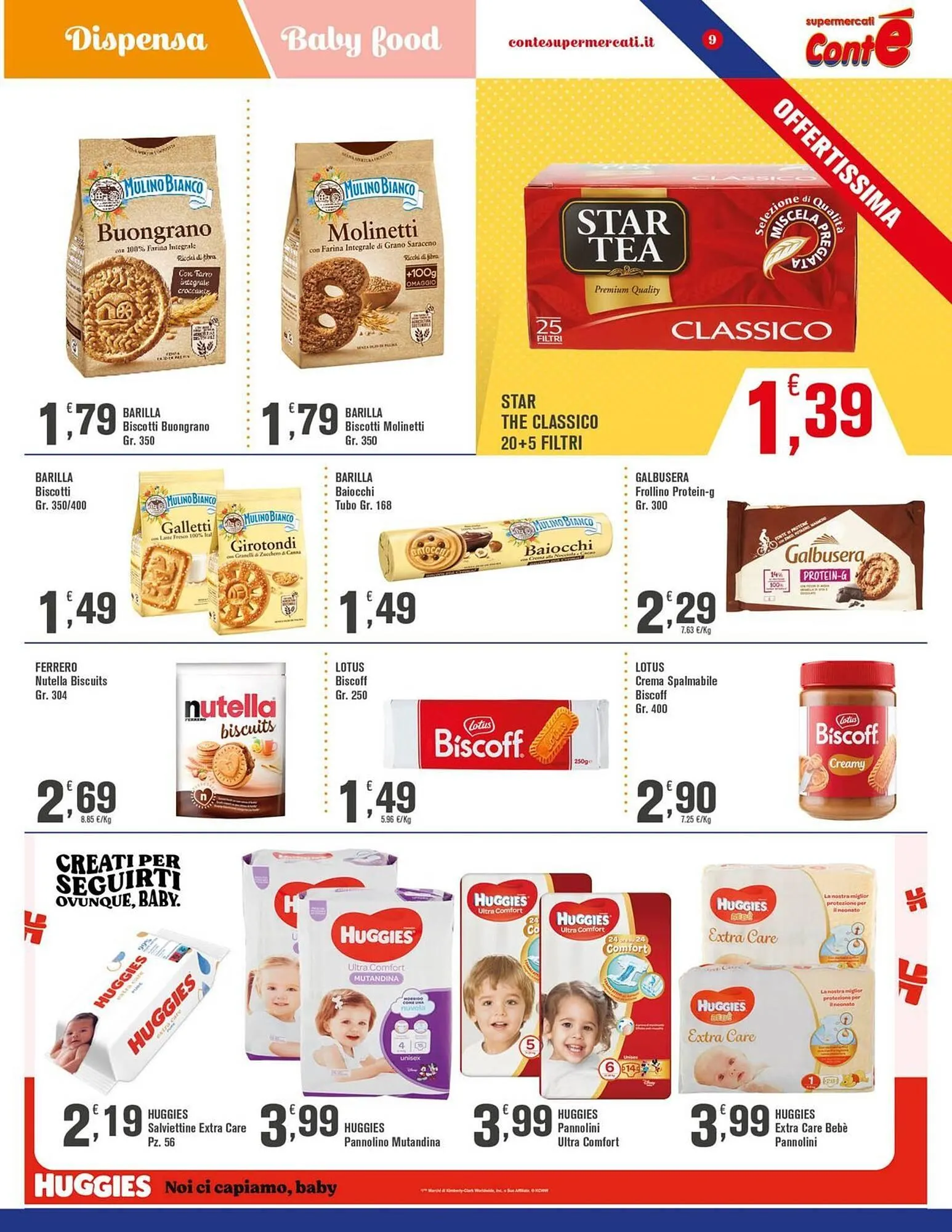 Volantino Conté Supermercati da 19 maggio a 28 maggio di 2025 - Pagina del volantino 9