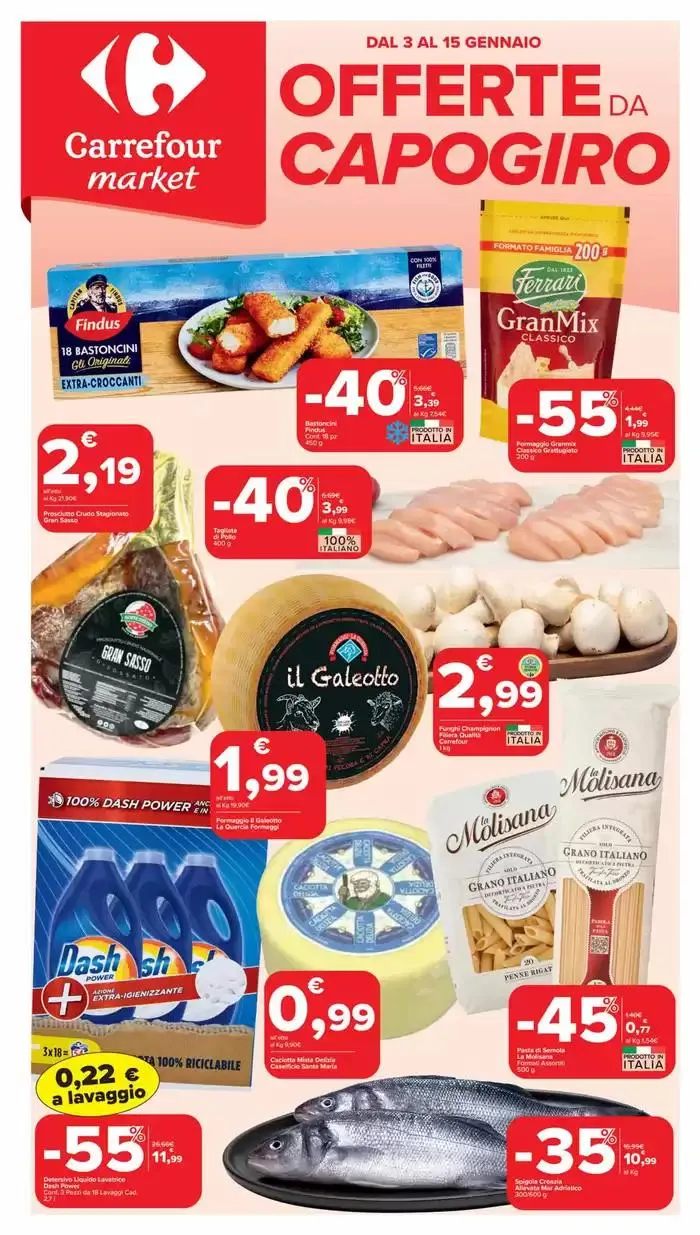Offerte da capogiro da 3 gennaio a 15 gennaio di 2025 - Pagina del volantino 1