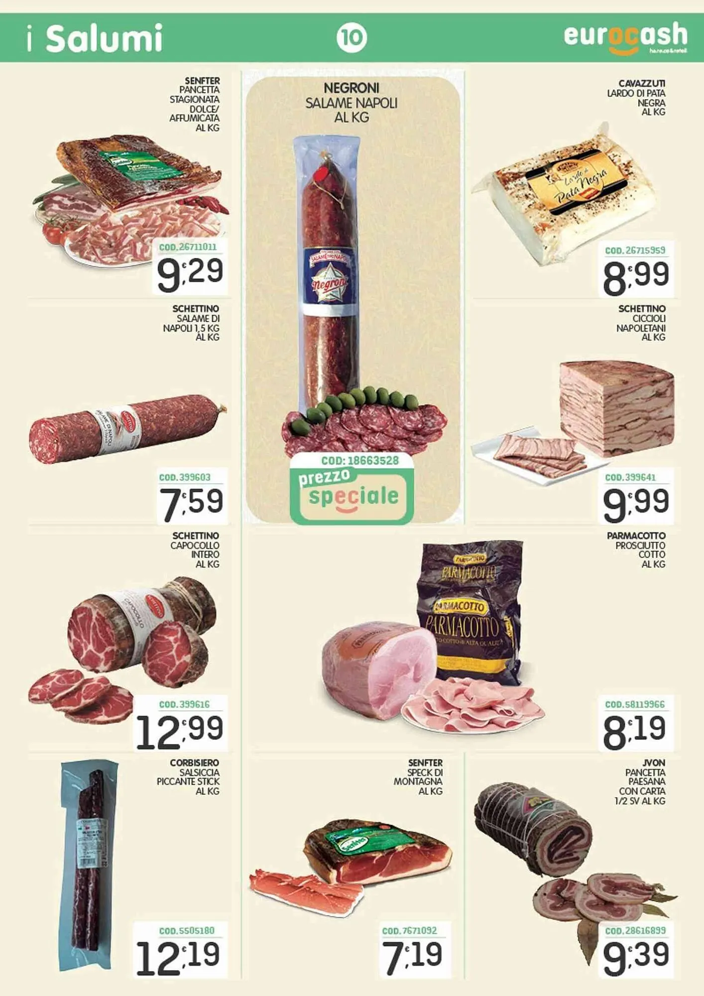 Volantino Eurocash da 16 marzo a 5 aprile di 2026 - Pagina del volantino 10