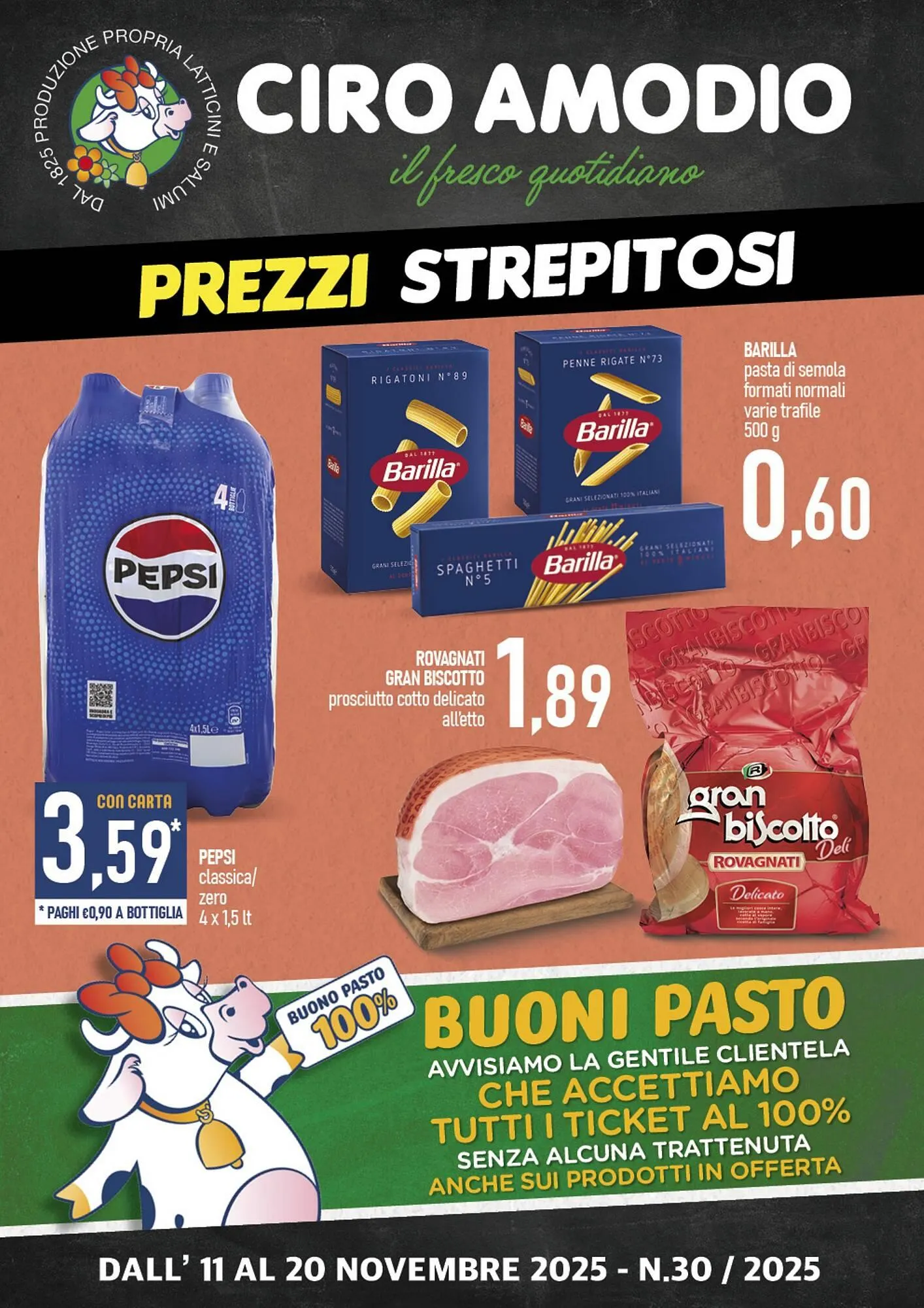 Volantino Ciro Amodio da 11 novembre a 20 novembre di 2025 - Pagina del volantino 1