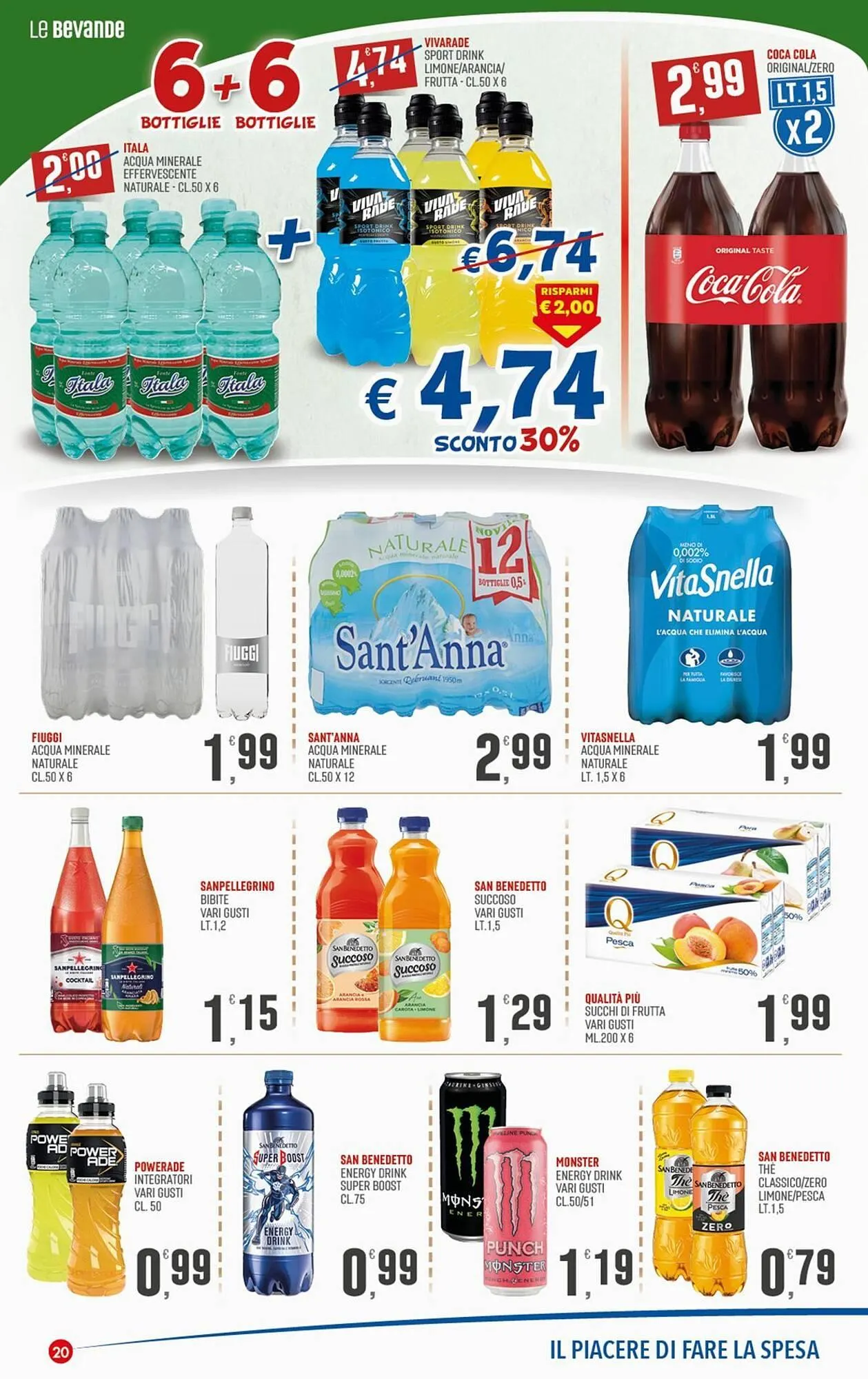 Volantino Marketpiù da 30 giugno a 12 luglio di 2025 - Pagina del volantino 20