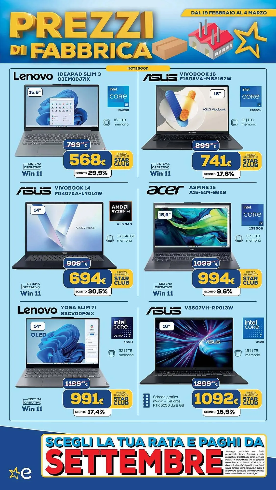 Volantino Euronics da 20 febbraio a 4 marzo di 2026 - Pagina del volantino 13