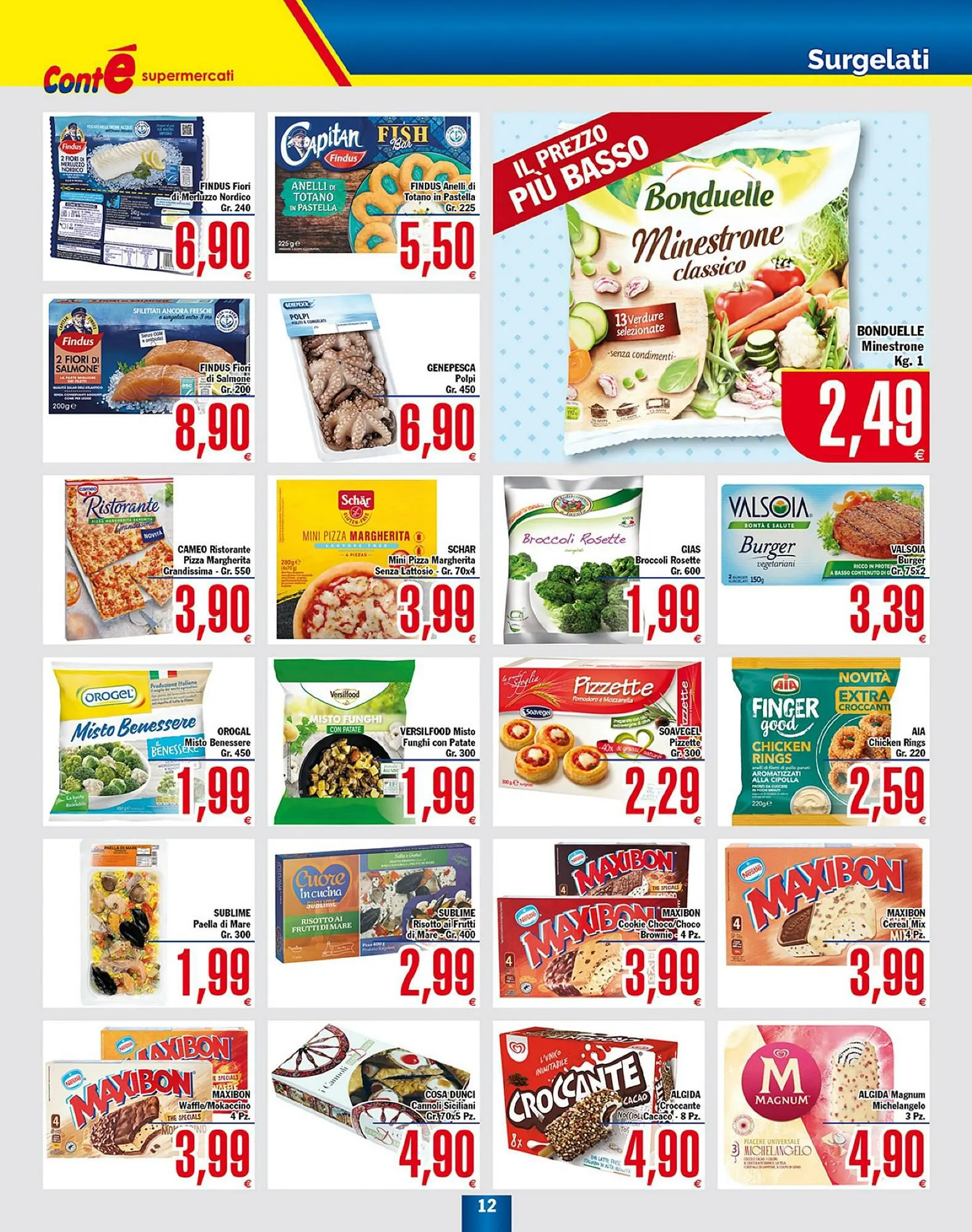 Volantino Conté Supermercati da 2 aprile a 10 aprile di 2024 - Pagina del volantino 12