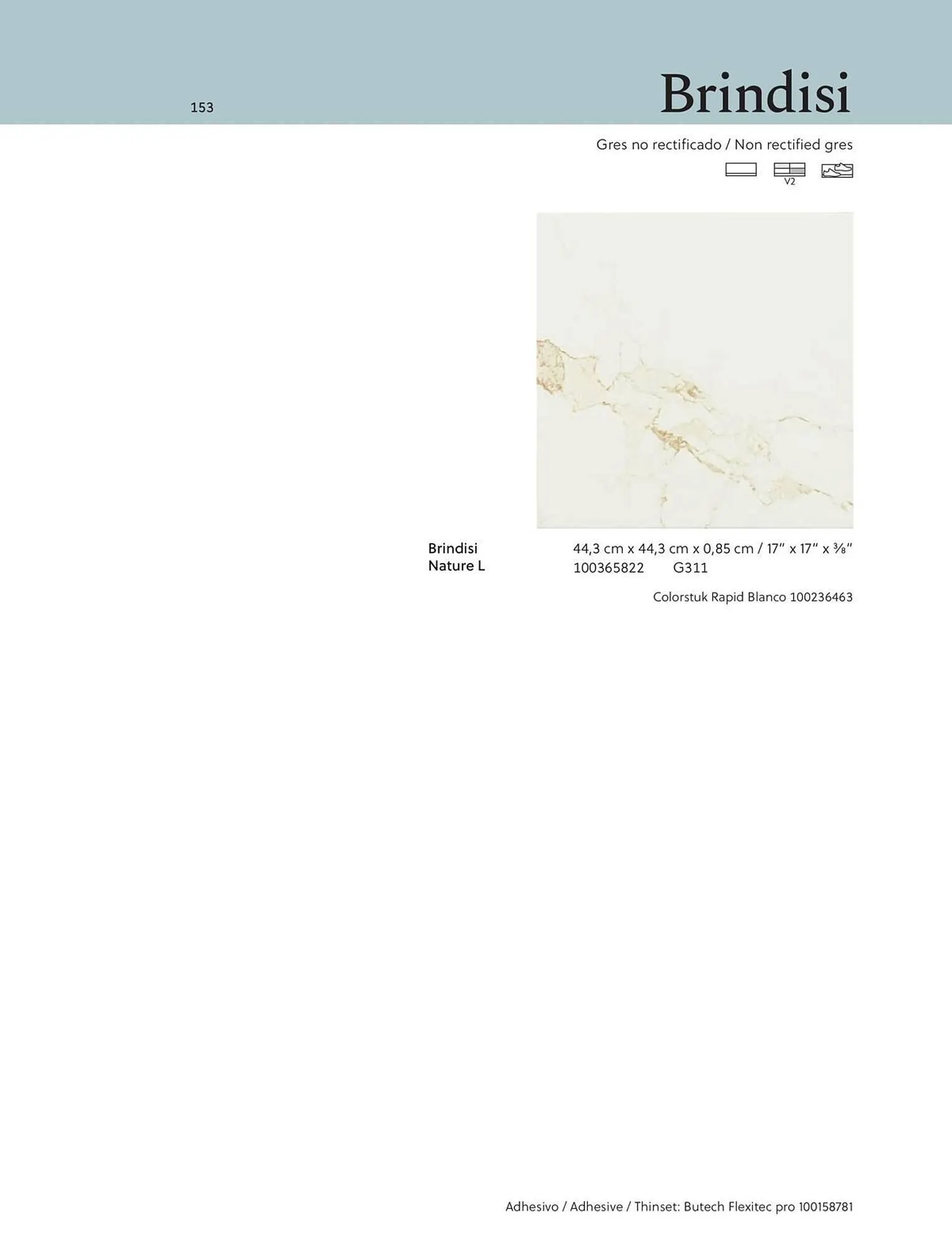 Catalogue Porcelanosa du 27 juin au 31 décembre 2025 - Catalogue page 153