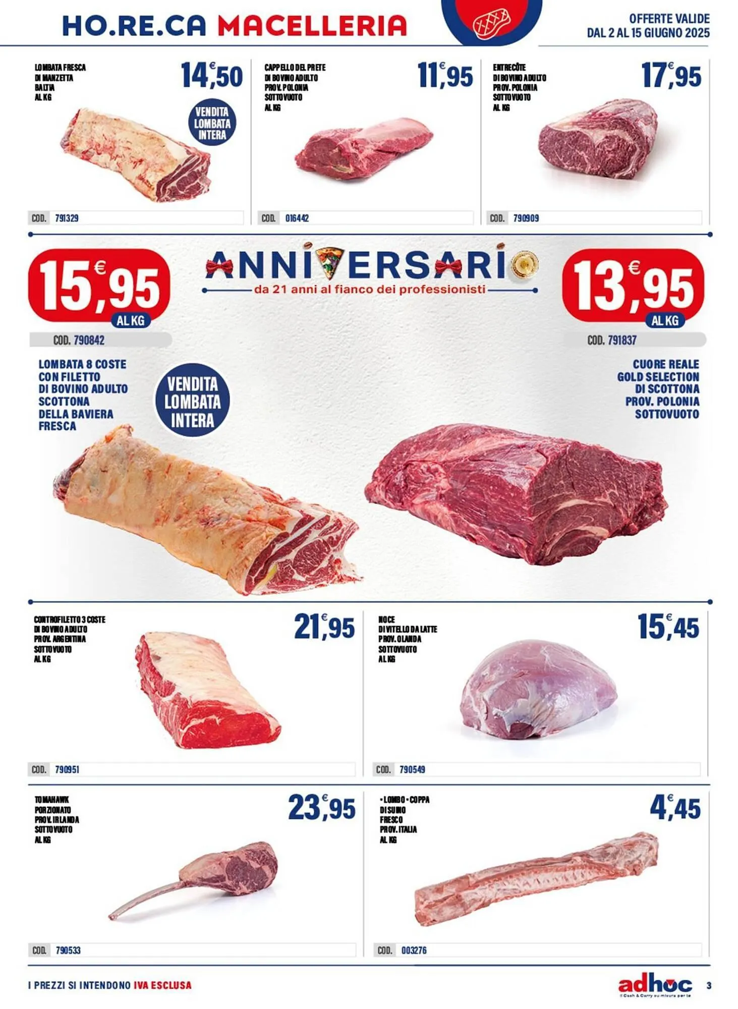 Volantino Adhoc da 2 giugno a 15 giugno di 2025 - Pagina del volantino 3