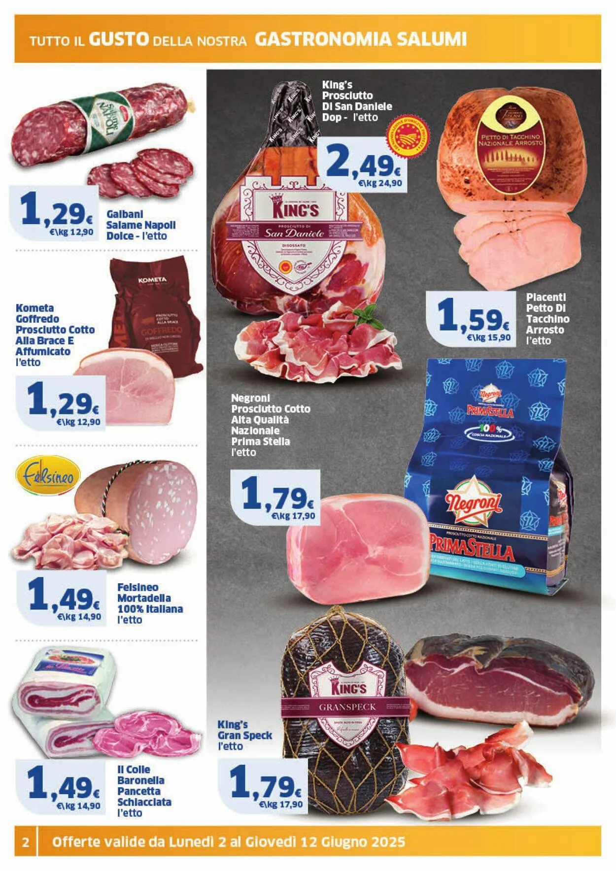 Sigma - Napoli Volantino attuale da 2 giugno a 12 giugno di 2025 - Pagina del volantino 2