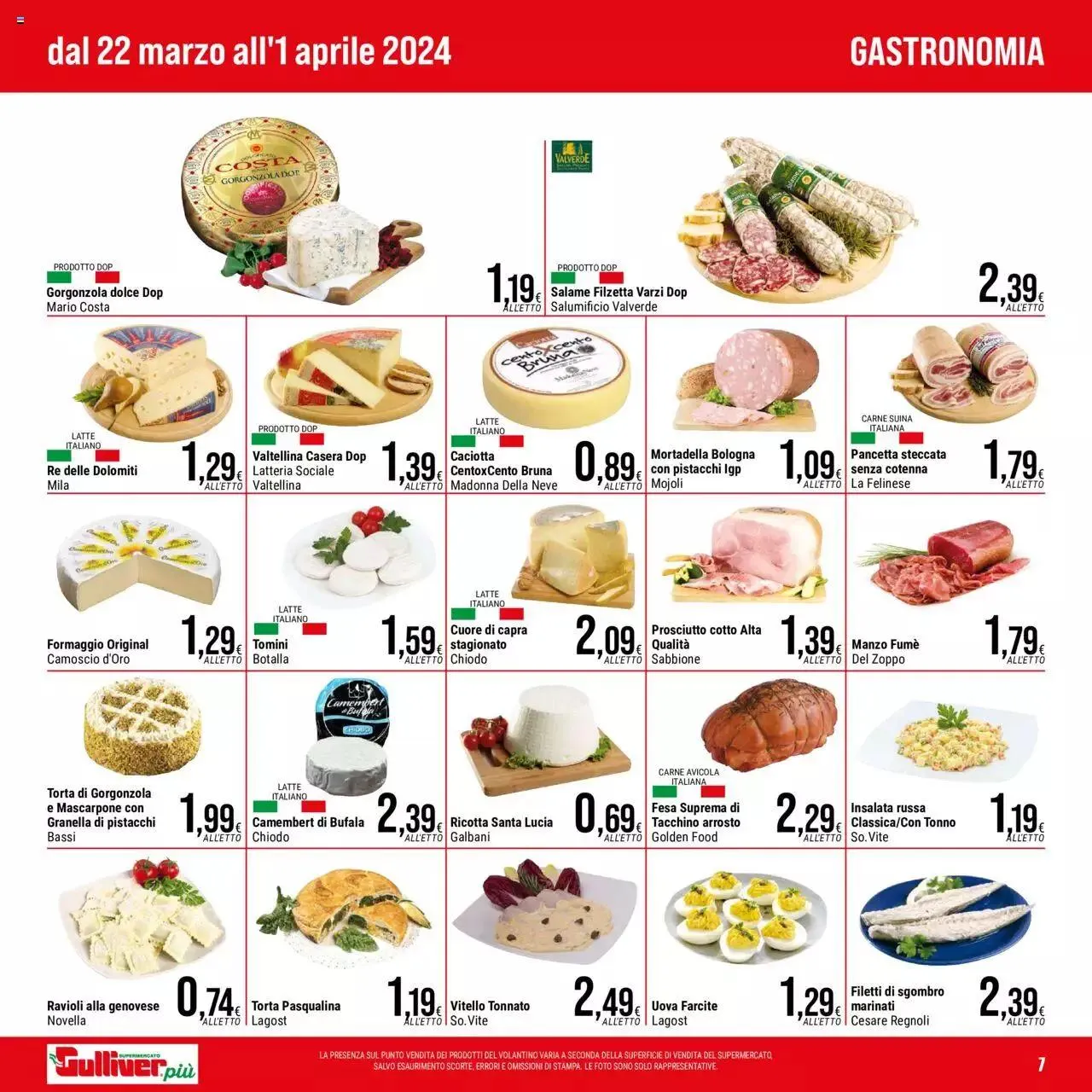 Volantino Gulliver da 22 marzo a 1 aprile di 2024 - Pagina del volantino 7