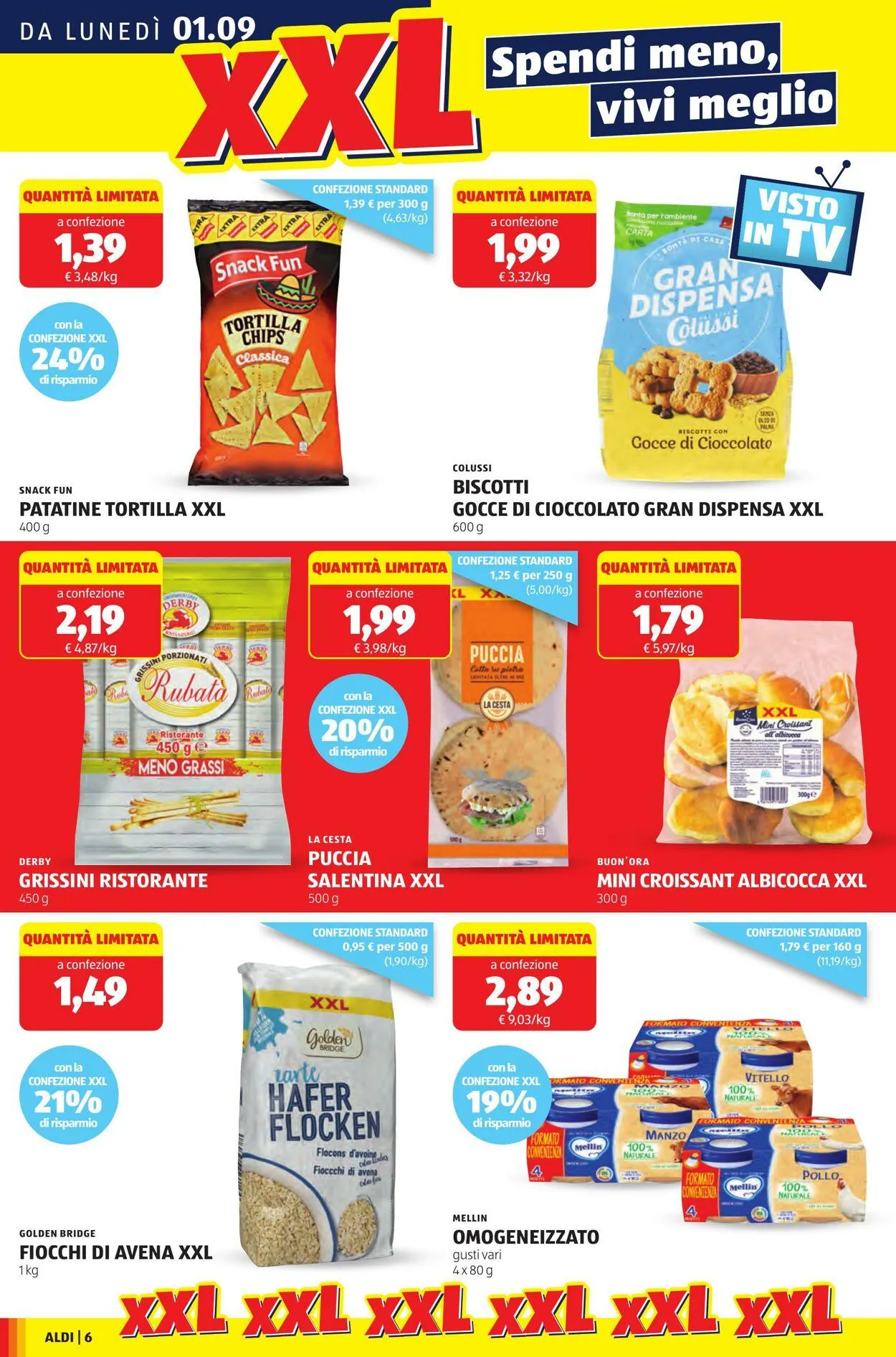 Aldi Volantino attuale da 1 settembre a 7 settembre di 2025 - Pagina del volantino 6