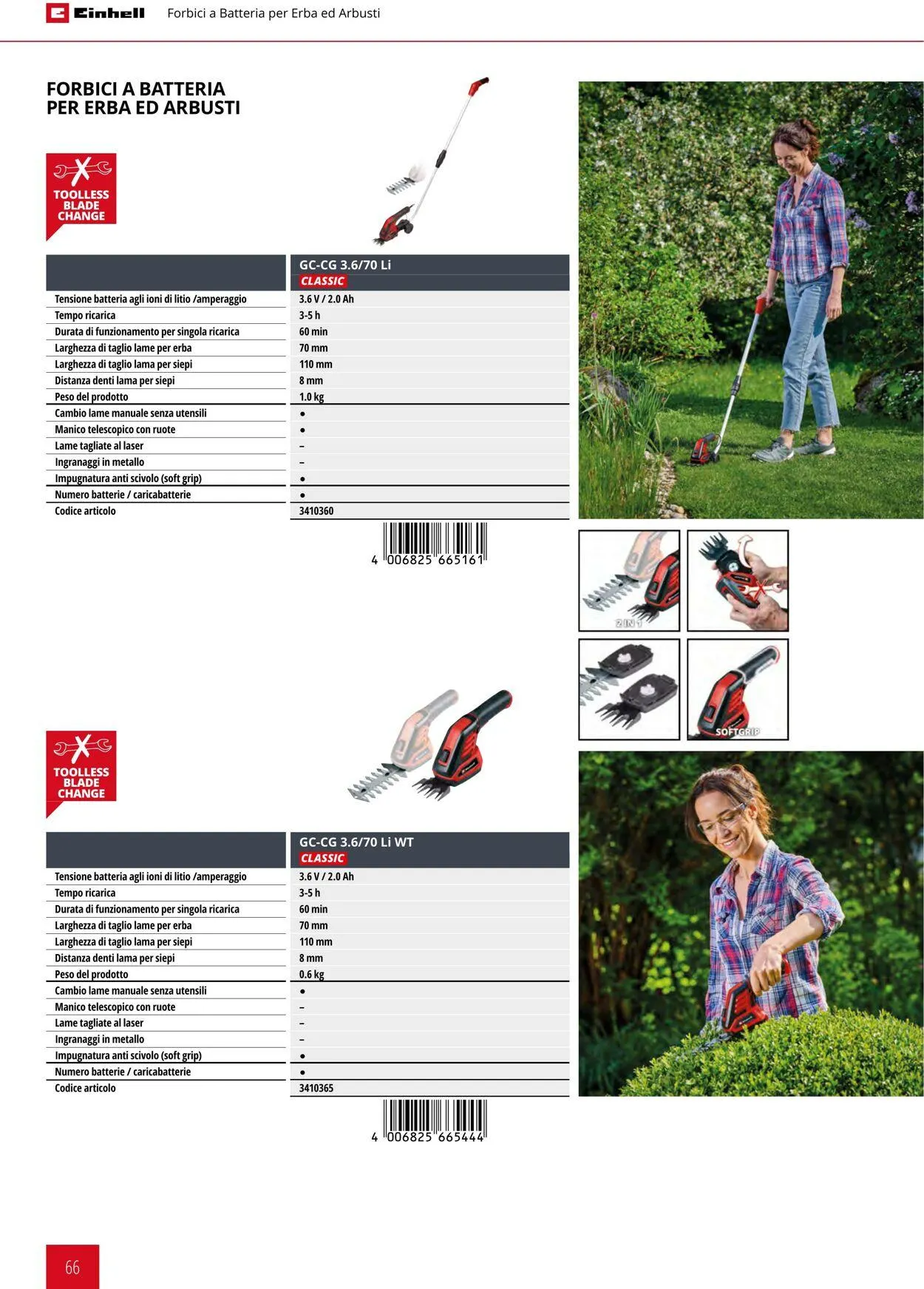 Einhell da 17 giugno a 17 settembre di 2025 - Pagina del volantino 66