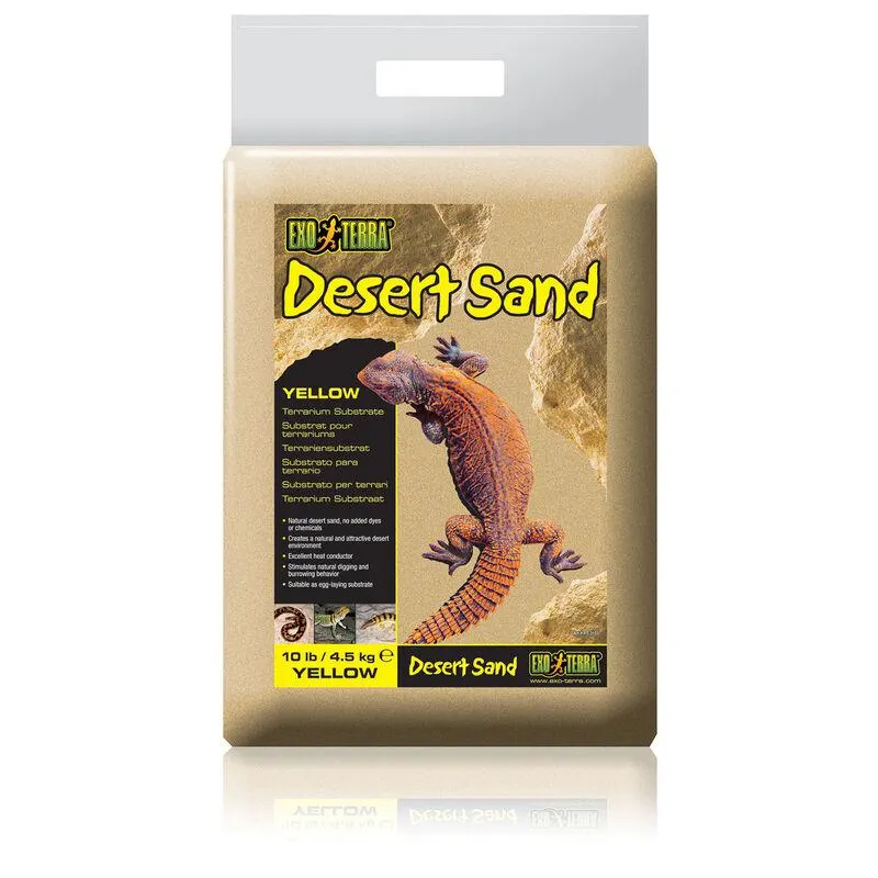 Exo Terra Desert Sand Yellow 10 Lb 4,5 kg 000169523