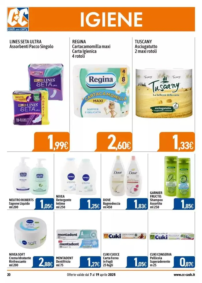 Affari Speciali da 7 aprile a 19 aprile di 2025 - Pagina del volantino 20