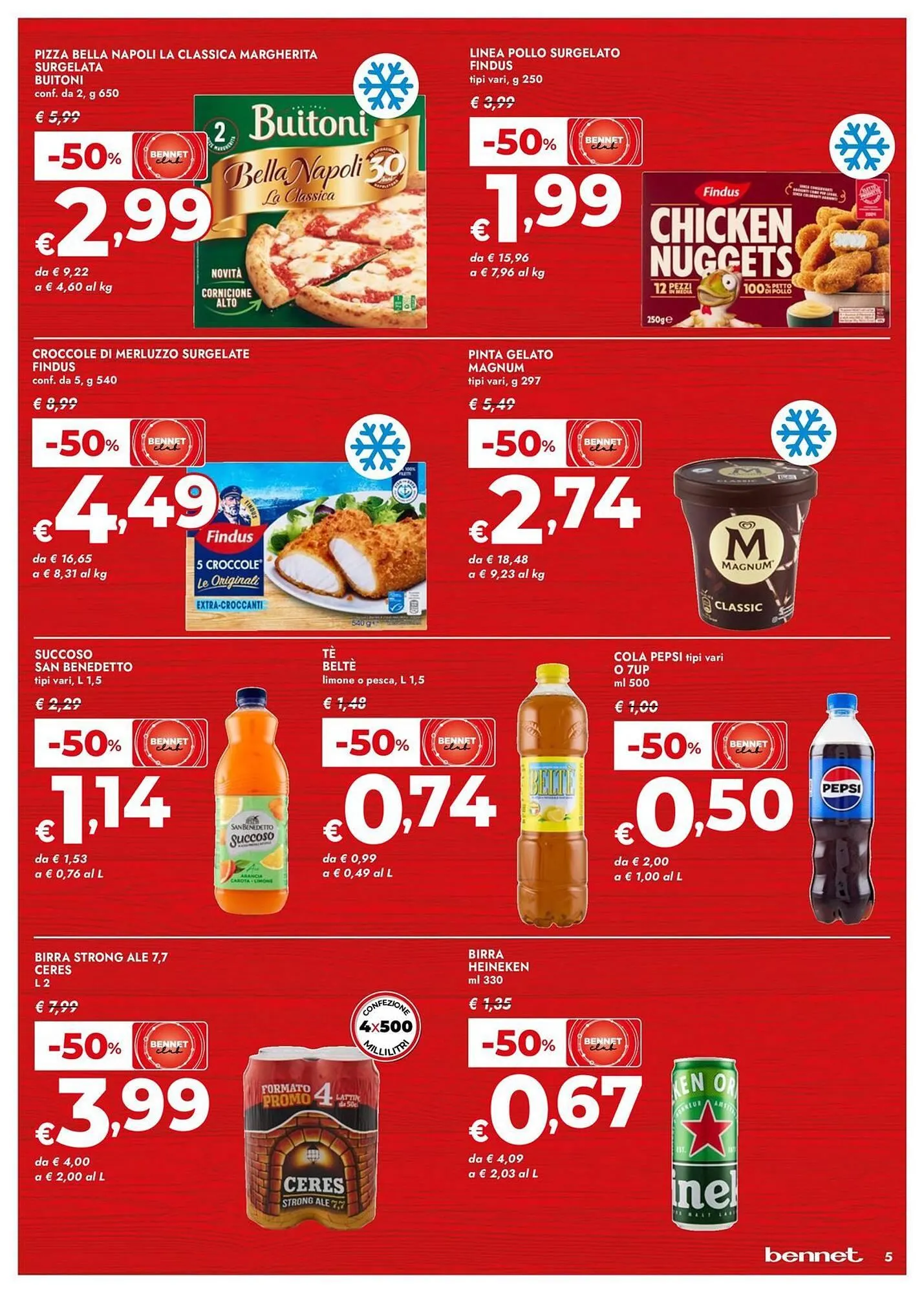 Volantino Bennet da 27 marzo a 9 aprile di 2025 - Pagina del volantino 5