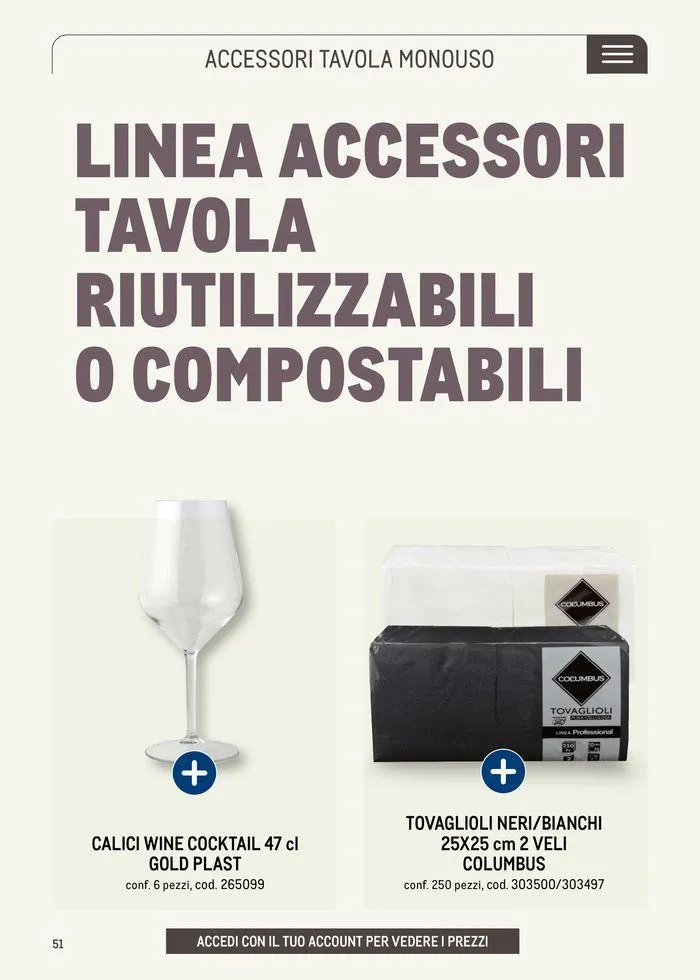 Catalogo aperitivo 2024 beverage da 20 maggio a 31 marzo di 2025 - Pagina del volantino 51